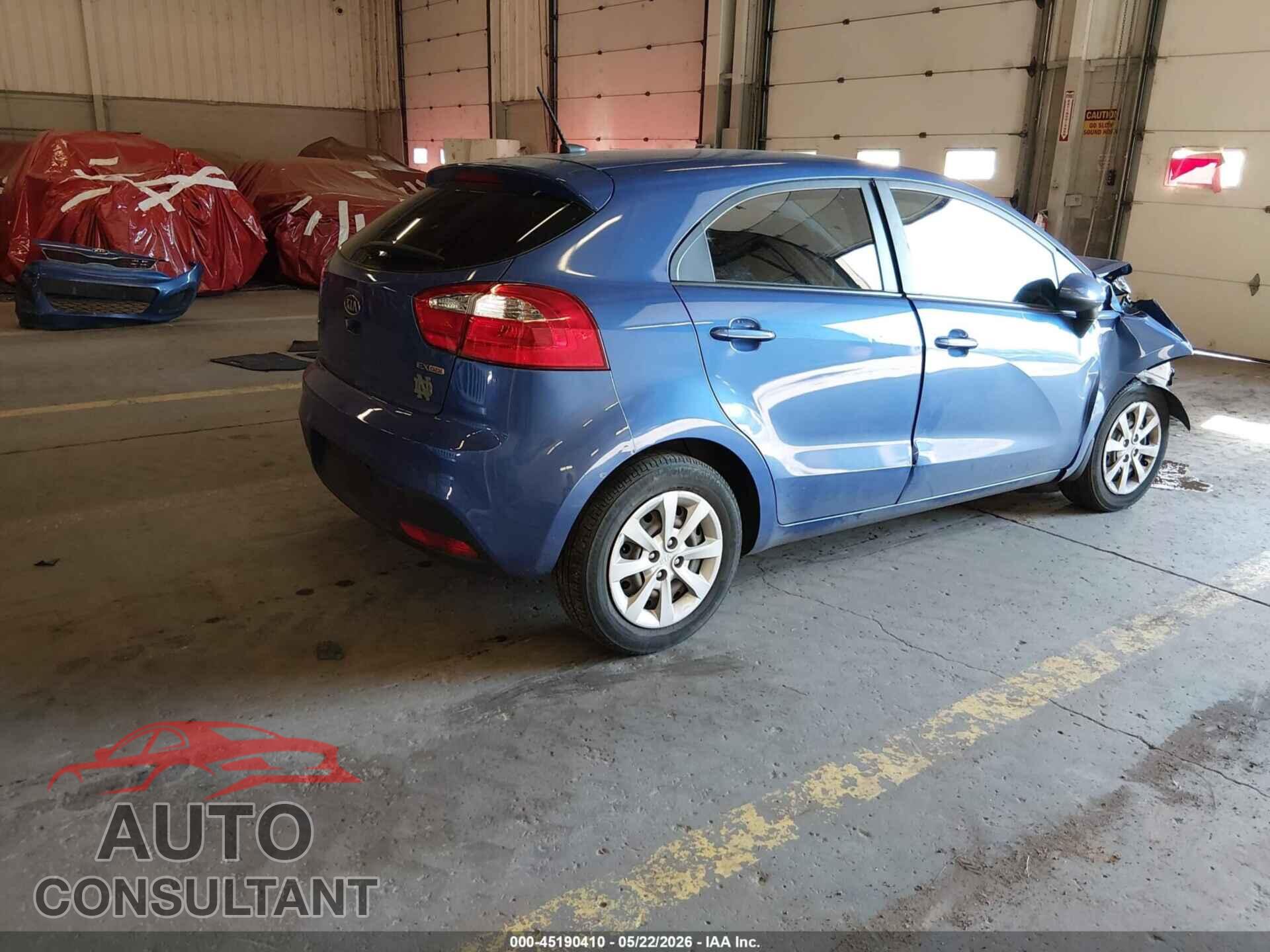KIA RIO 2013 - KNADN5A33D6096991