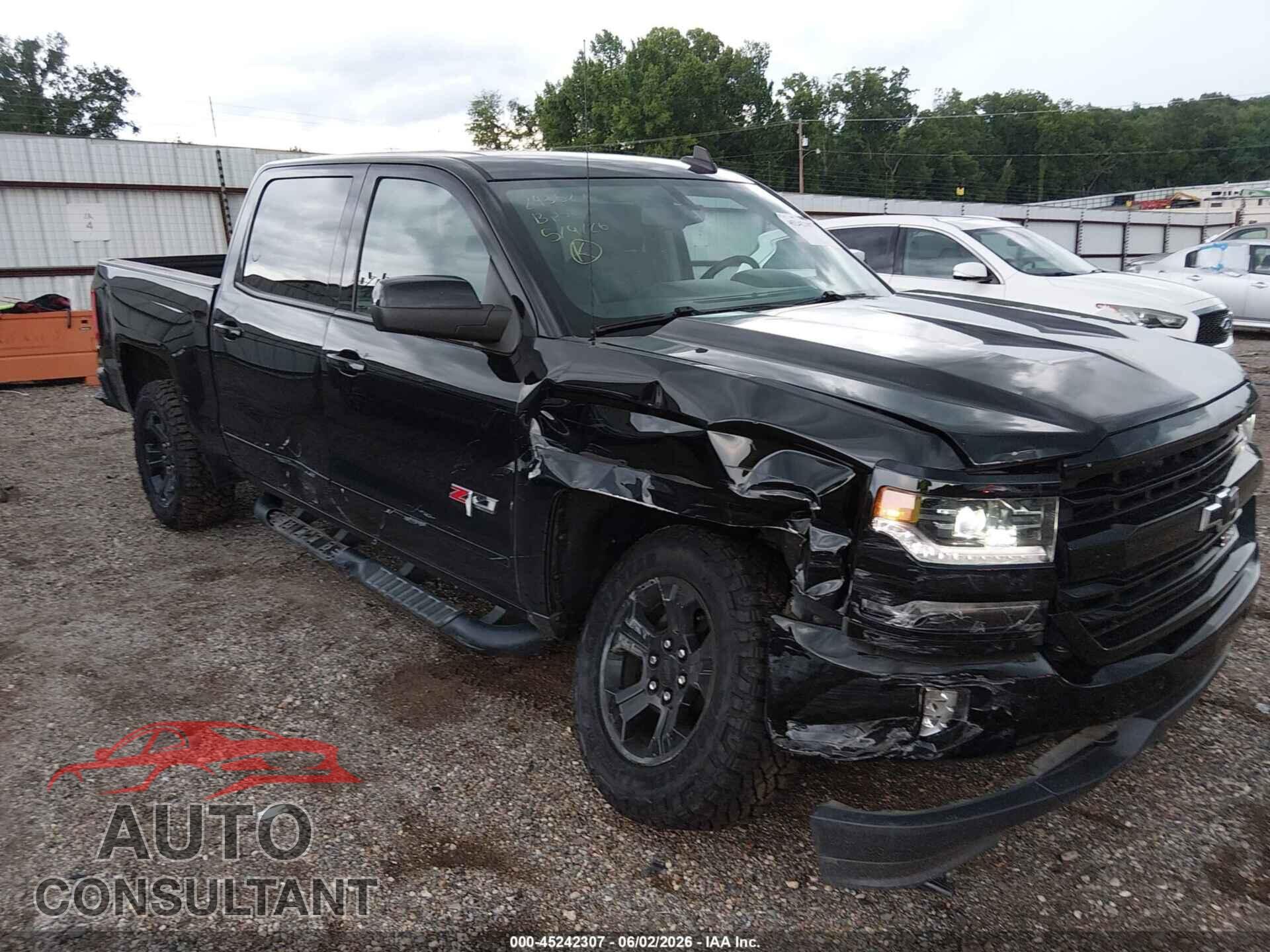 CHEVROLET SILVERADO 1500 2017 - 3GCUKSEC9HG293527