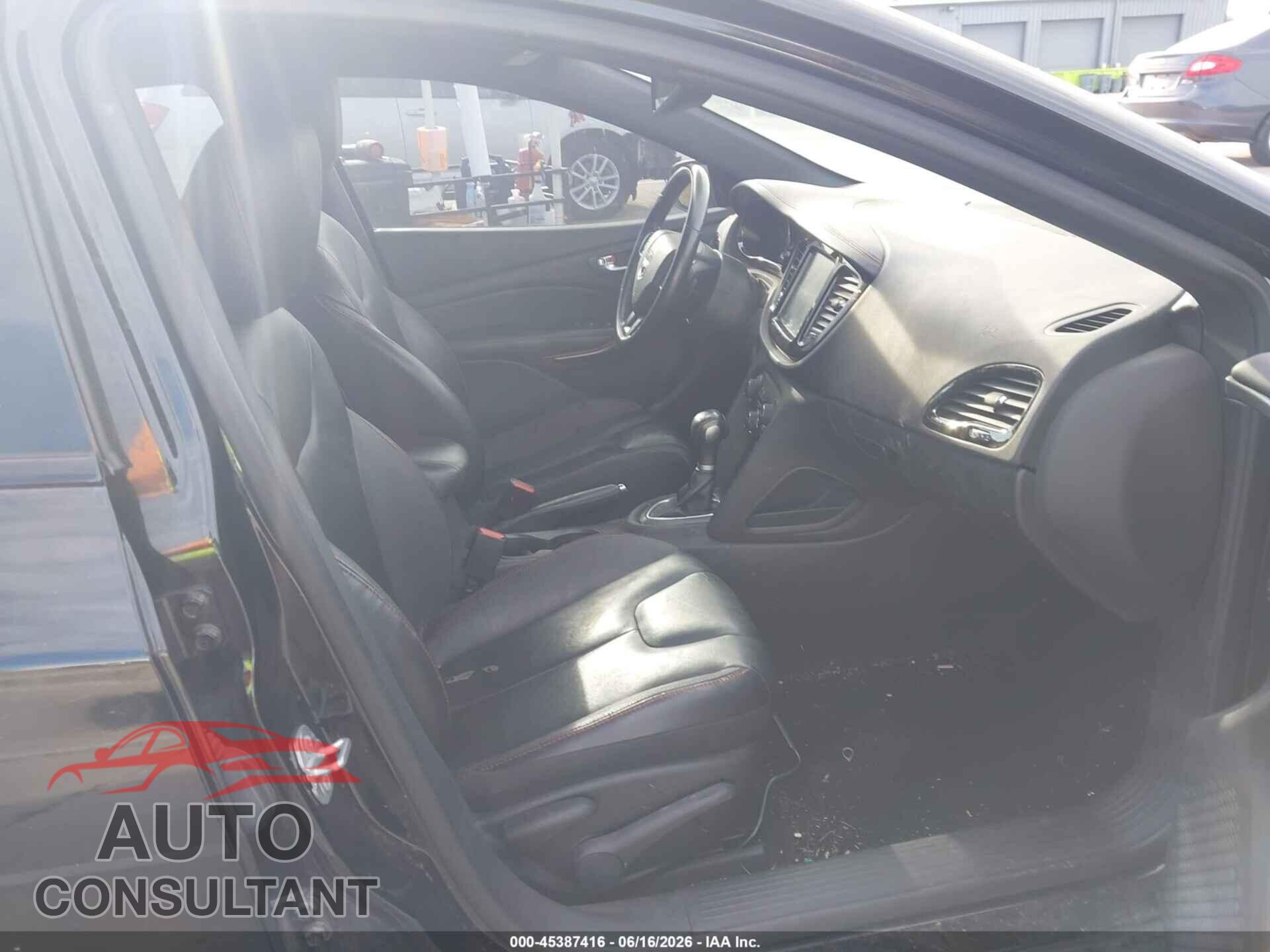 DODGE DART 2015 - 1C3CDFEB6FD193985