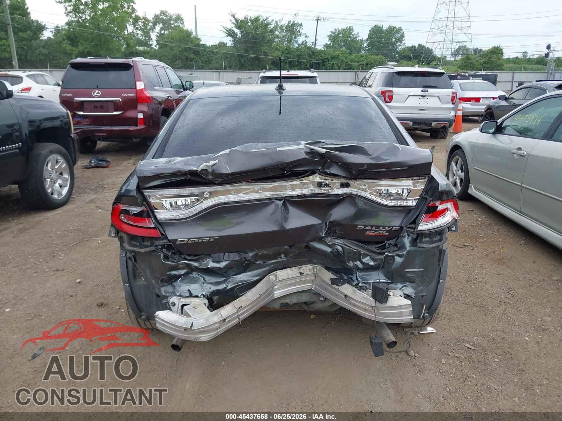 DODGE DART 2014 - 1C3CDFBB0ED860939