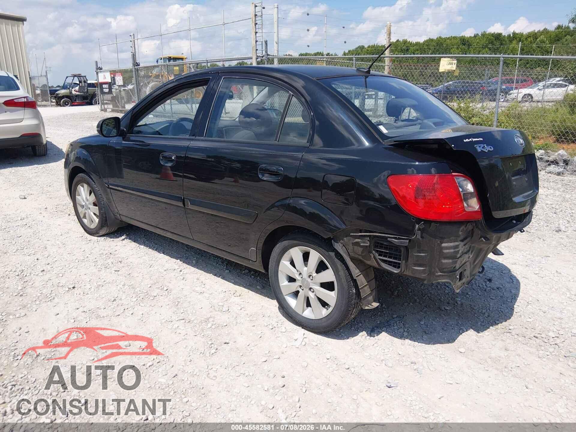 KIA RIO 2011 - KNADH4A36B6863361