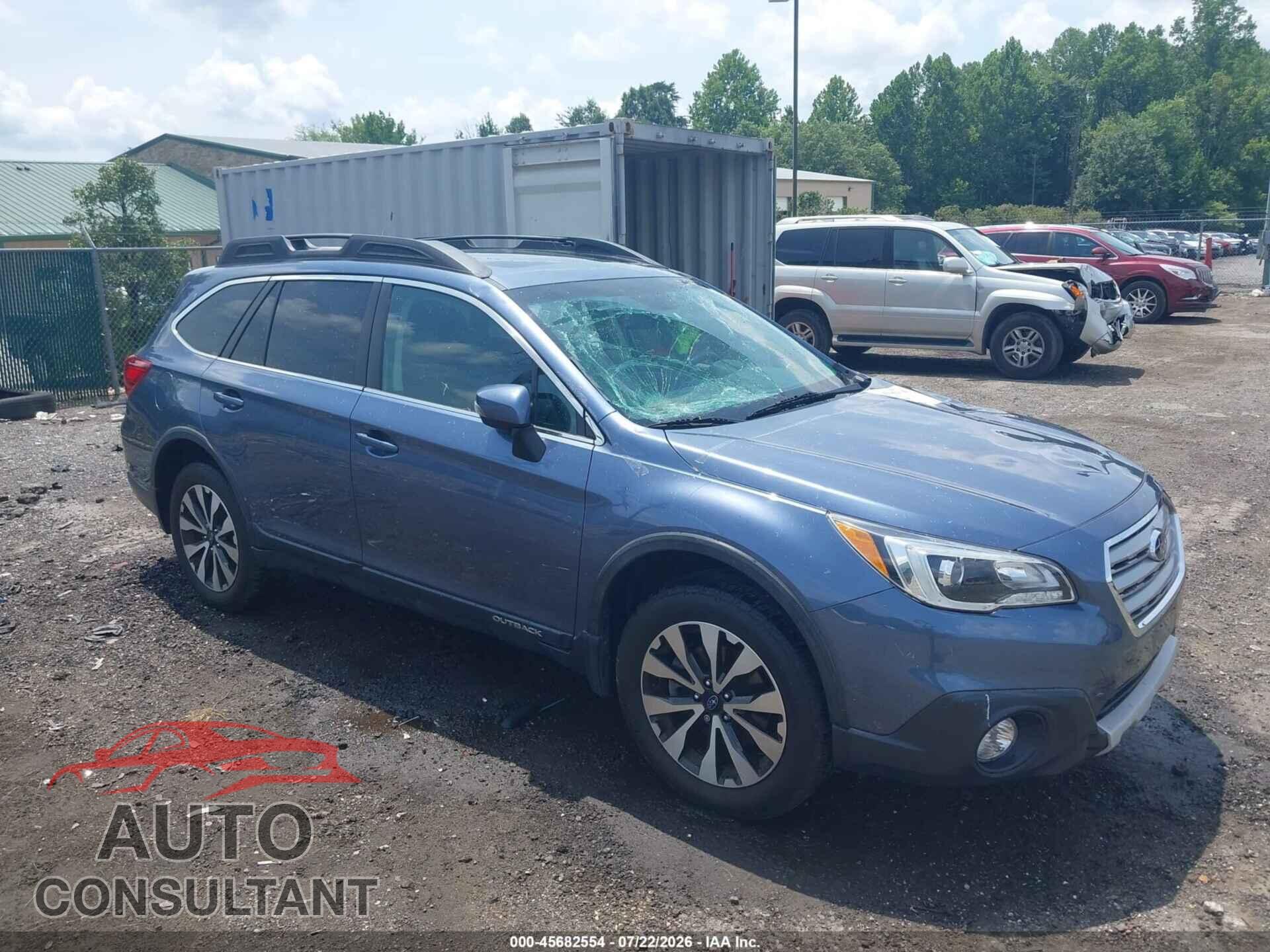 SUBARU OUTBACK 2015 - 4S4BSANC3F3334893