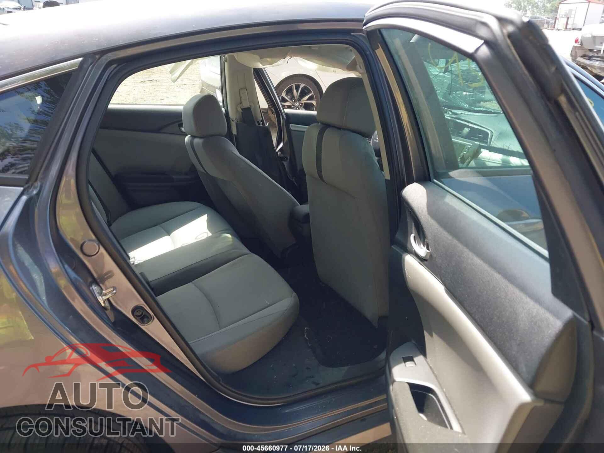 HONDA CIVIC 2017 - 19XFC2F50HE030196