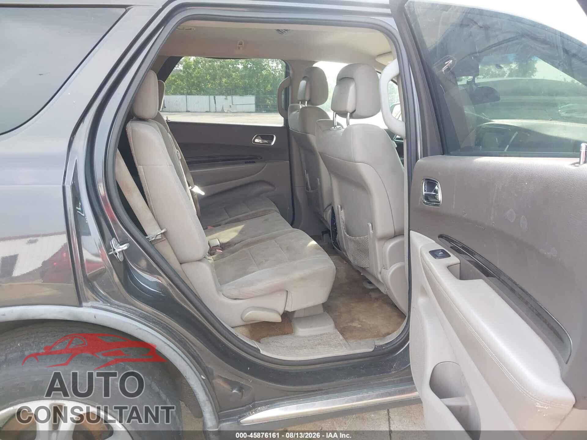 DODGE DURANGO 2011 - 1D4RE4GG2BC625426