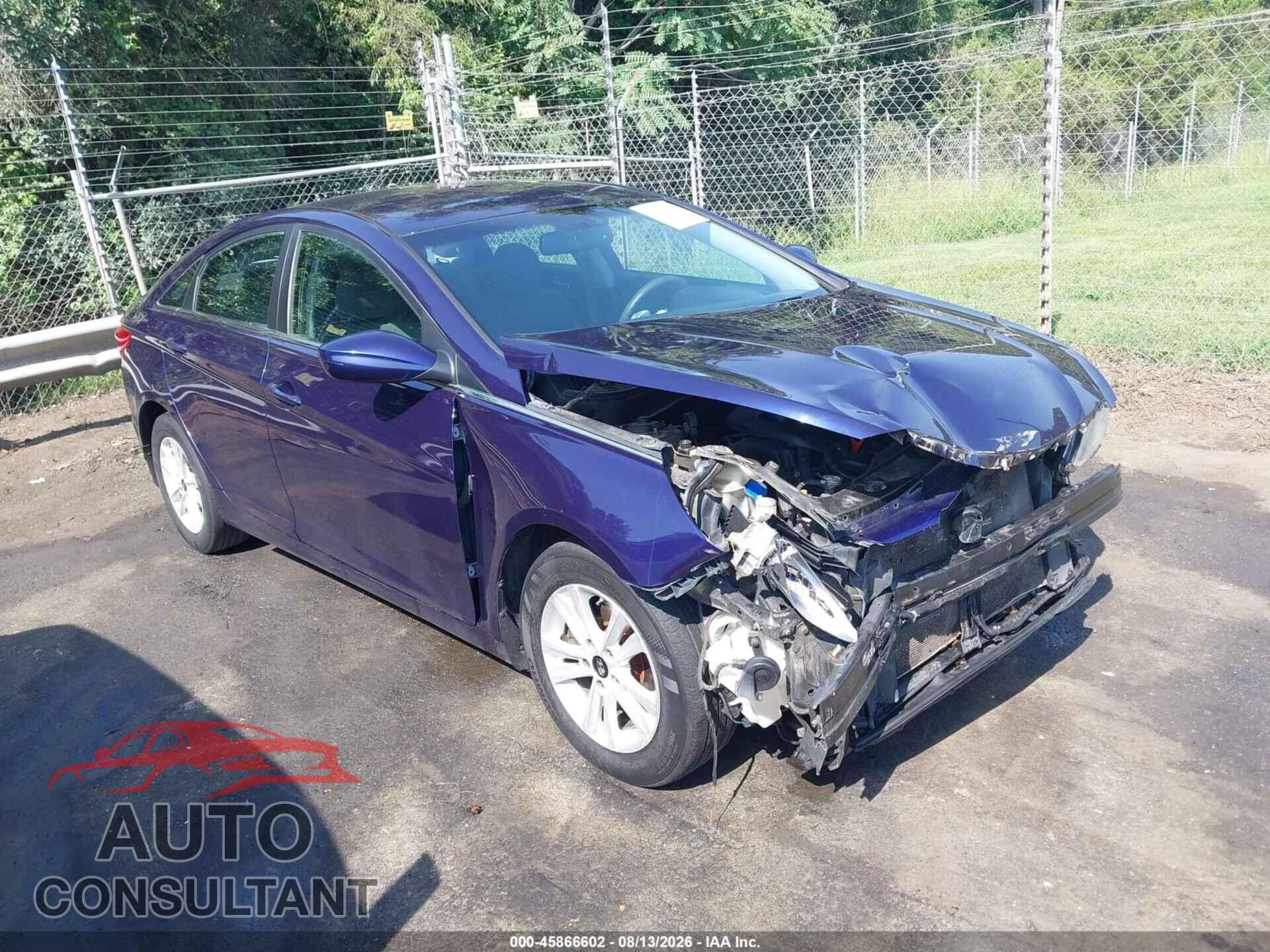 HYUNDAI SONATA 2013 - 5NPEB4AC7DH558792