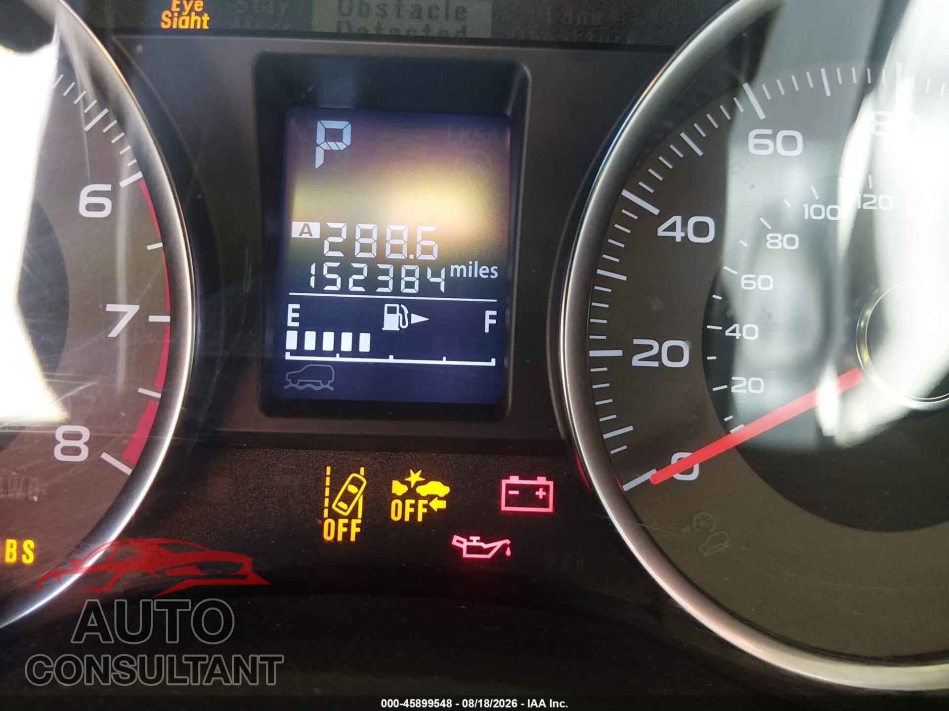SUBARU FORESTER 2016 - JF2SJARC1GH411719