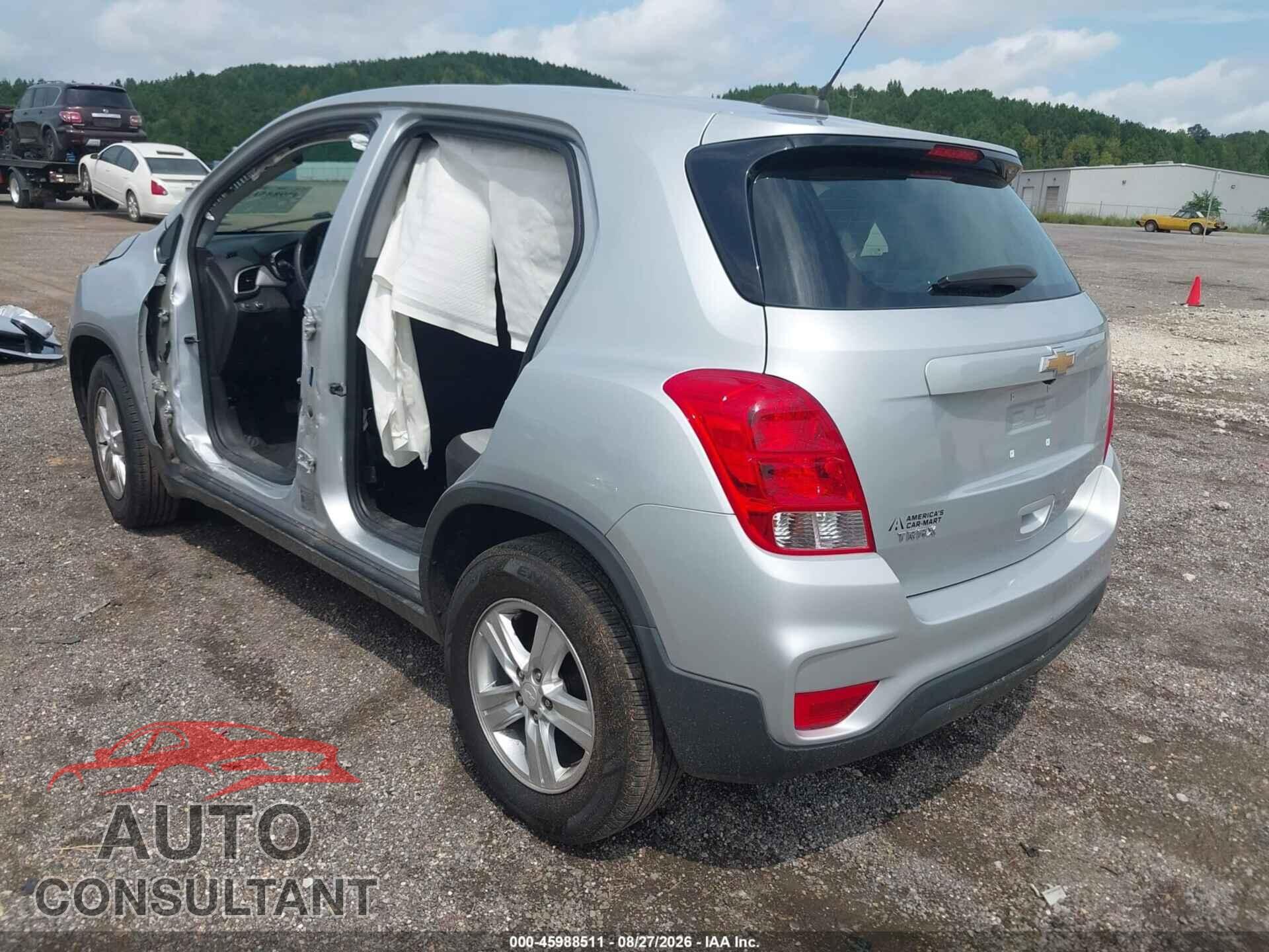 CHEVROLET TRAX 2020 - 3GNCJKSB7LL201218