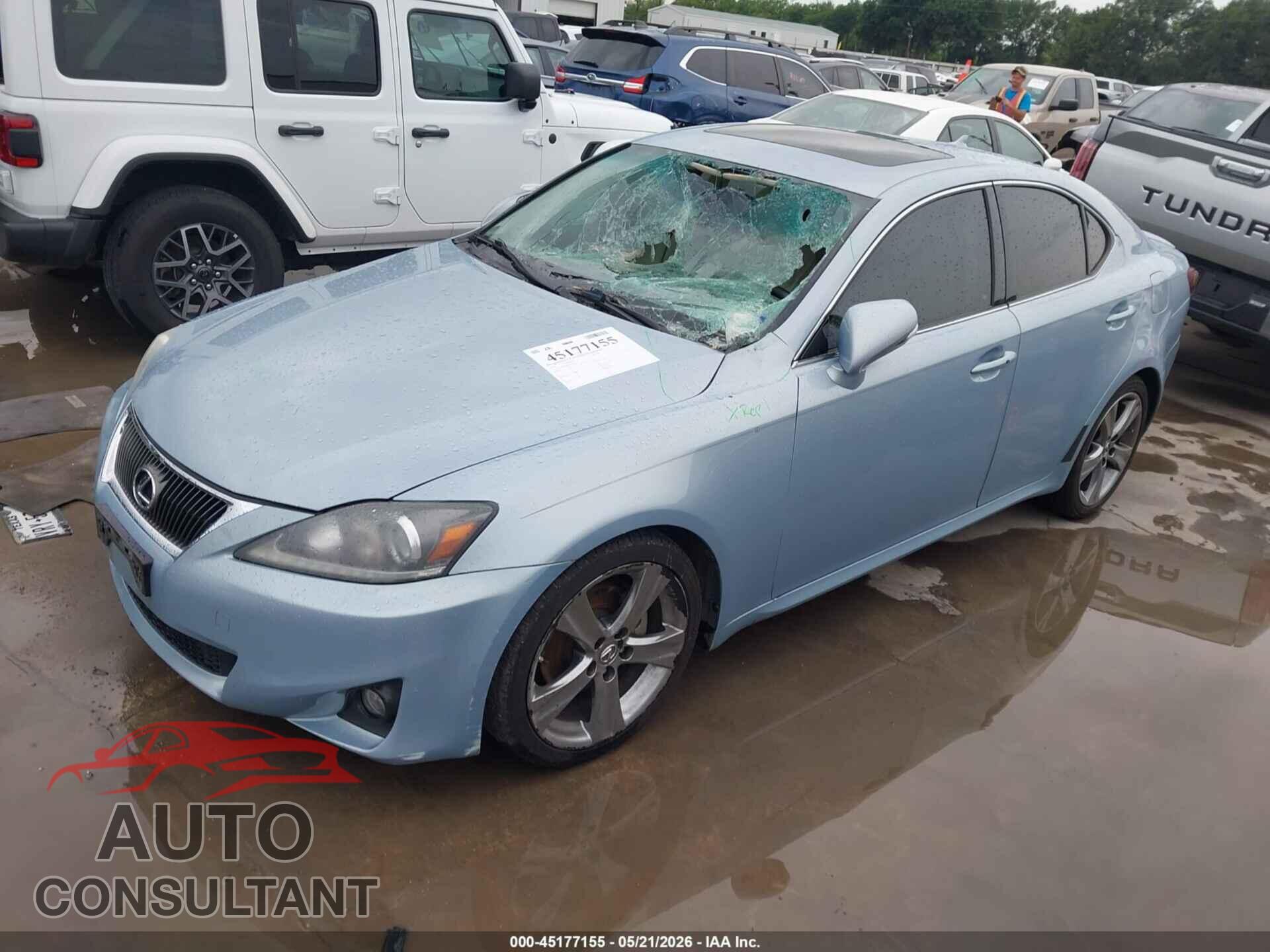 LEXUS IS 250 2012 - JTHBF5C23C5178122