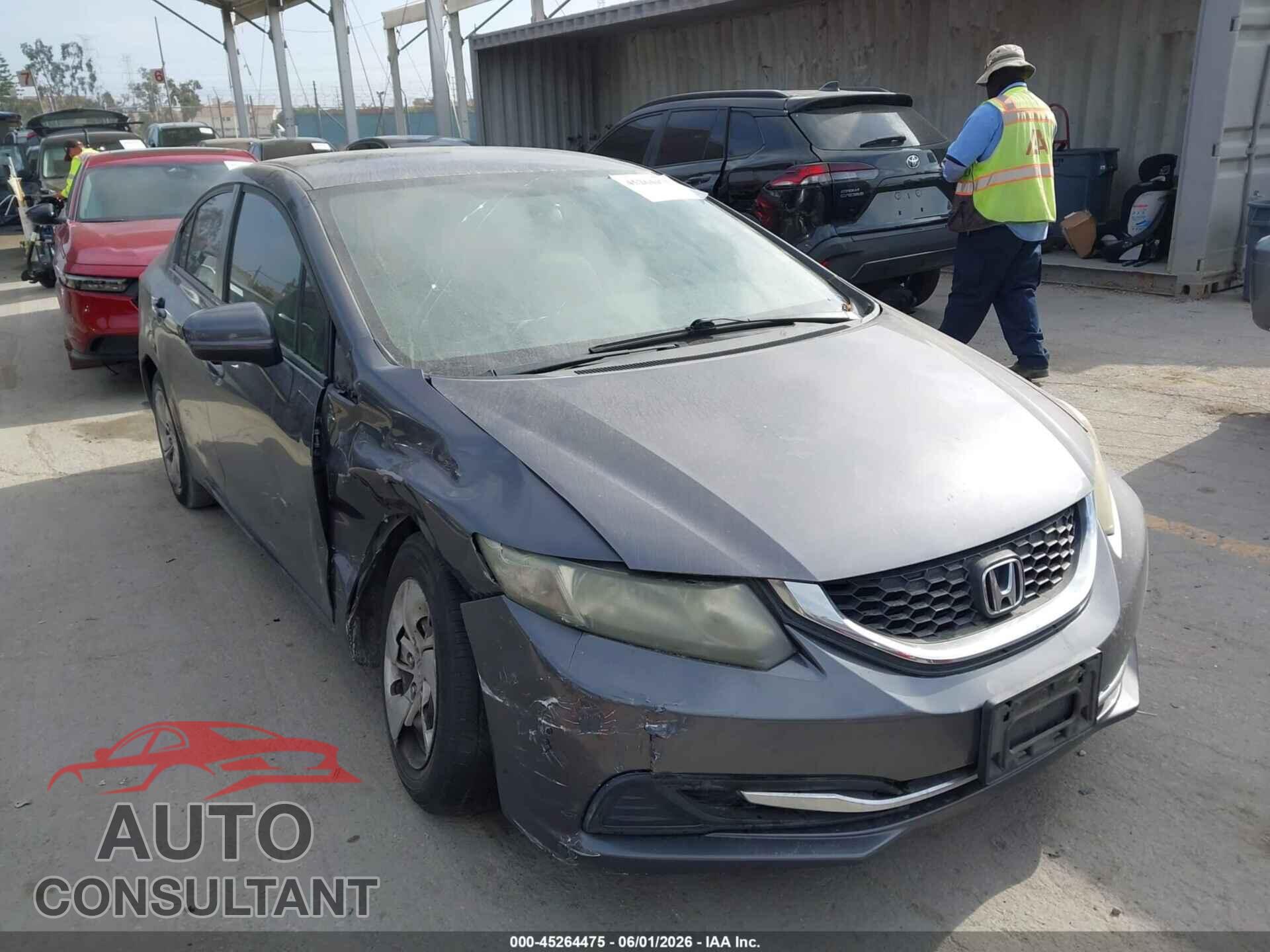 HONDA CIVIC 2015 - 19XFB2F54FE707590