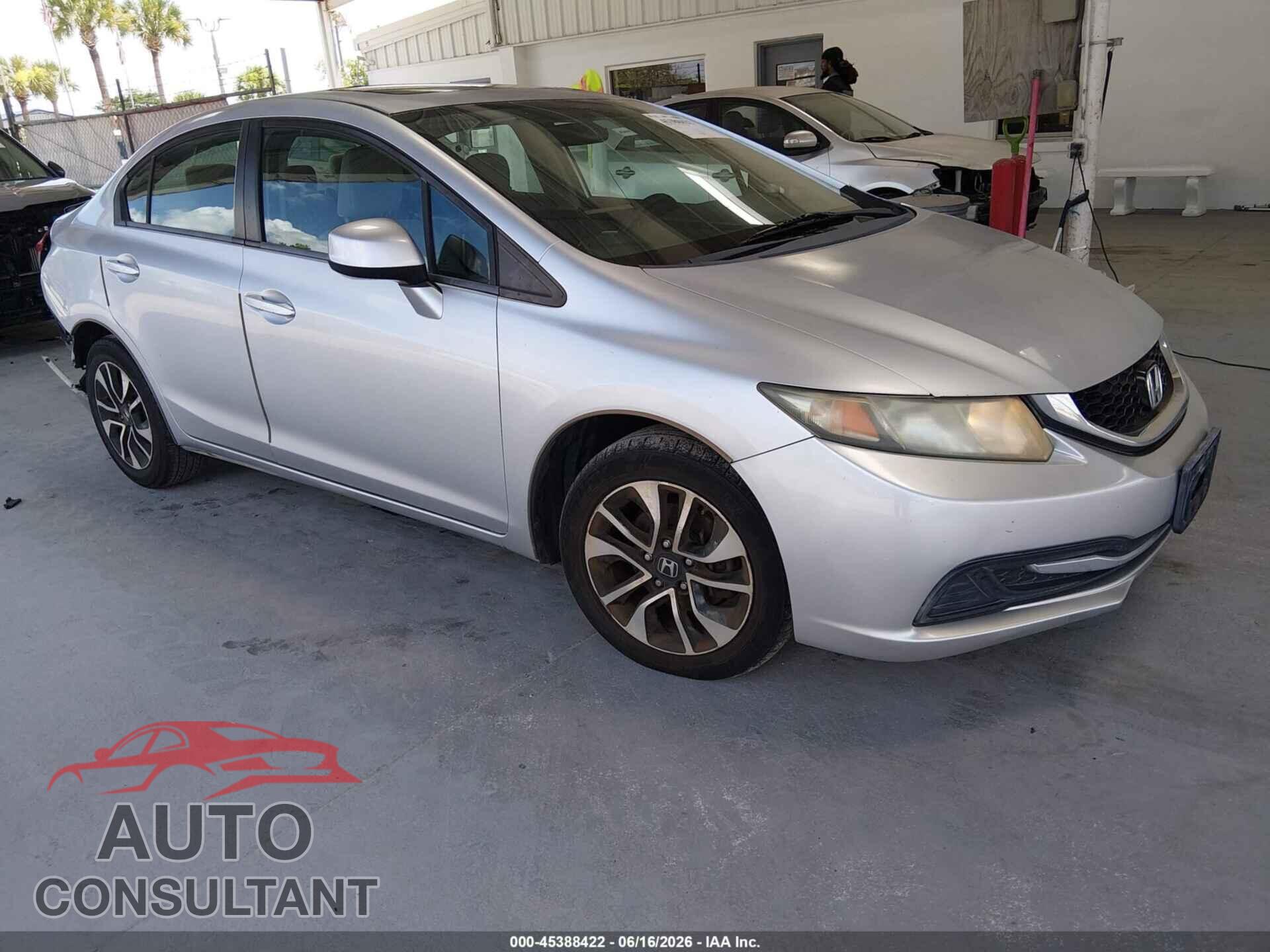 HONDA CIVIC 2013 - 19XFB2F81DE032241