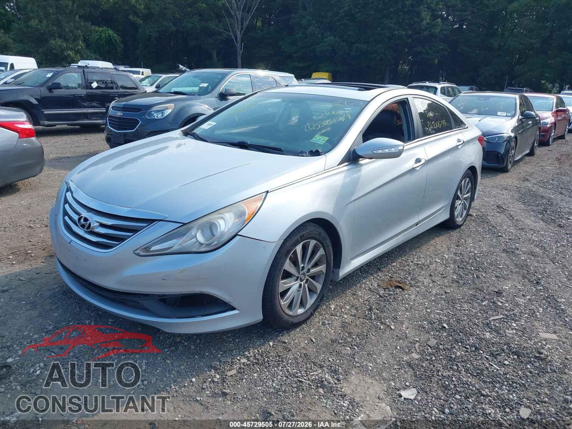 HYUNDAI SONATA 2014 - 5NPEC4AC2EH852633