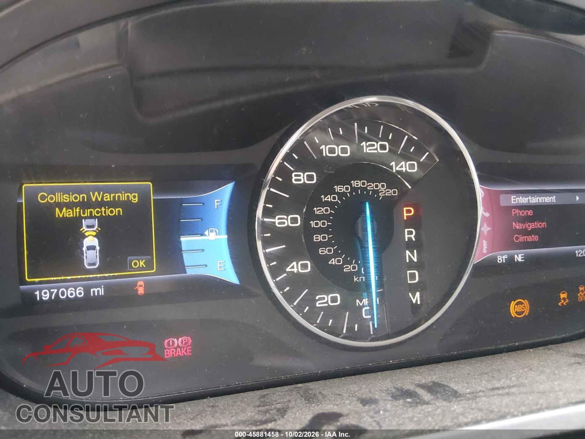 FORD EDGE 2012 - 2FMDK3KC8CBA26817