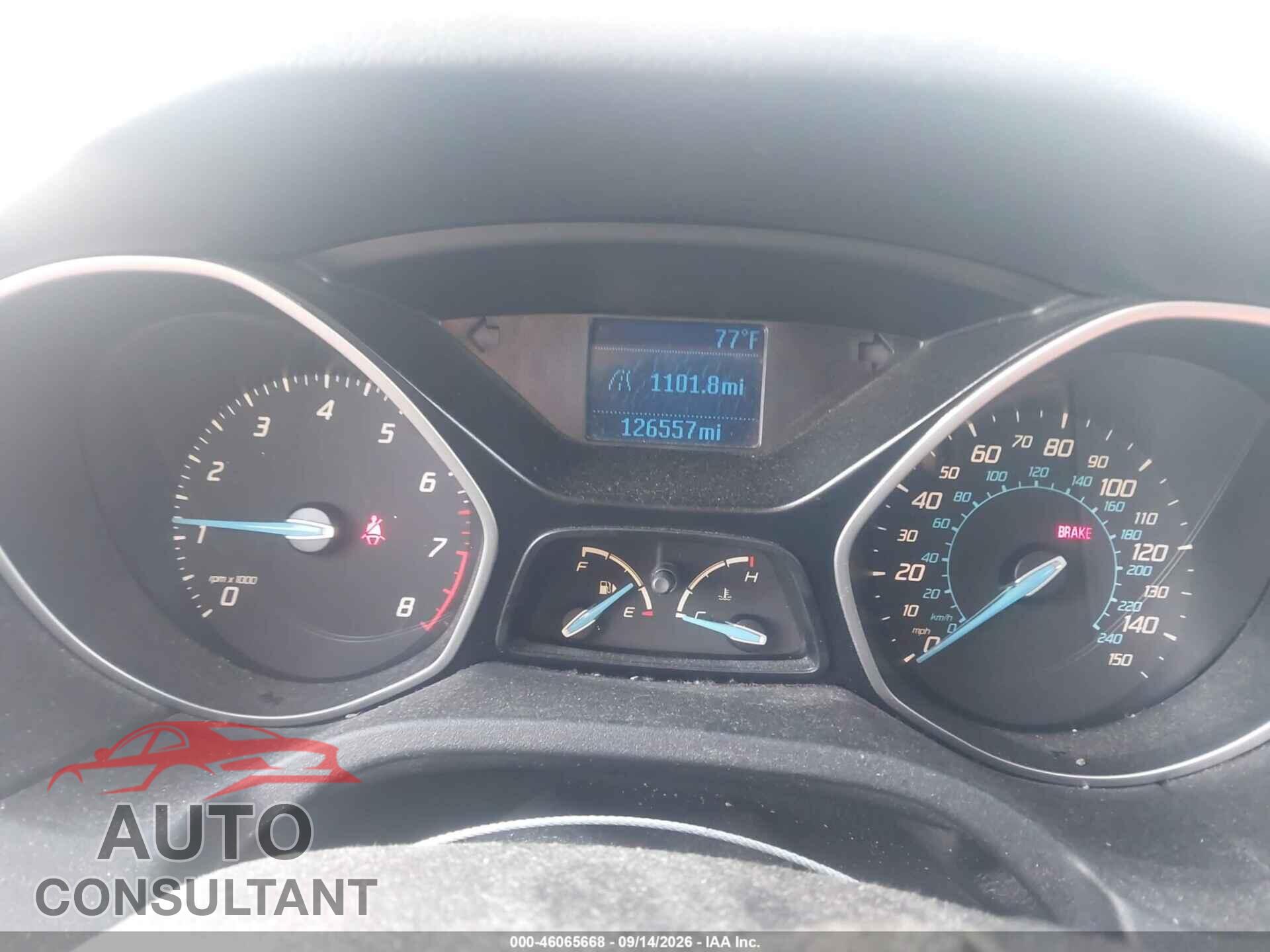 FORD FOCUS 2012 - 1FAHP3E2XCL342008