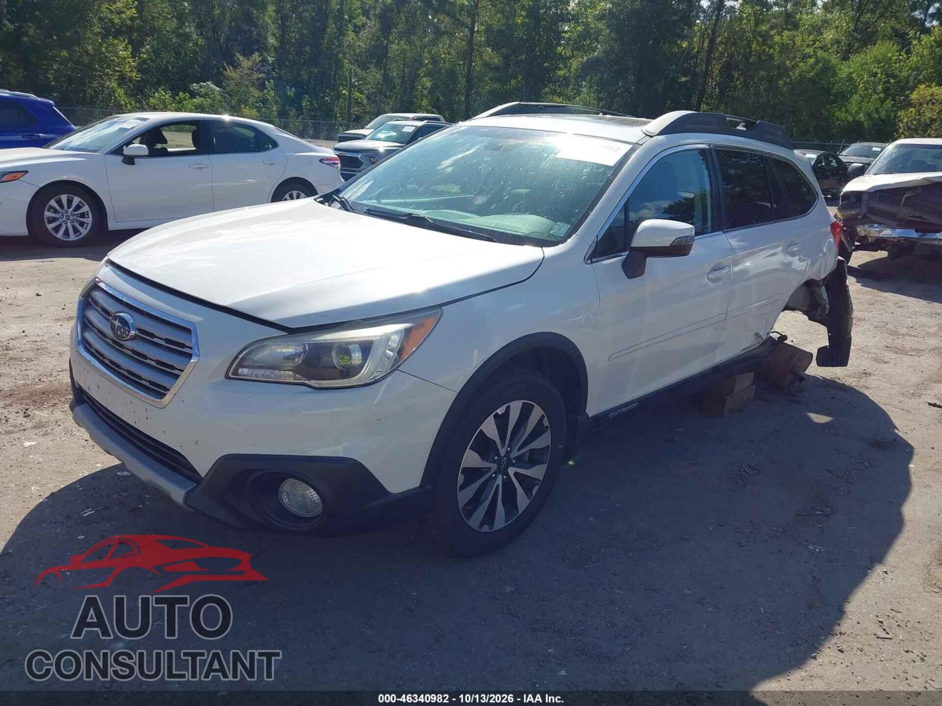 SUBARU OUTBACK 2015 - 4S4BSBNC8F3270999