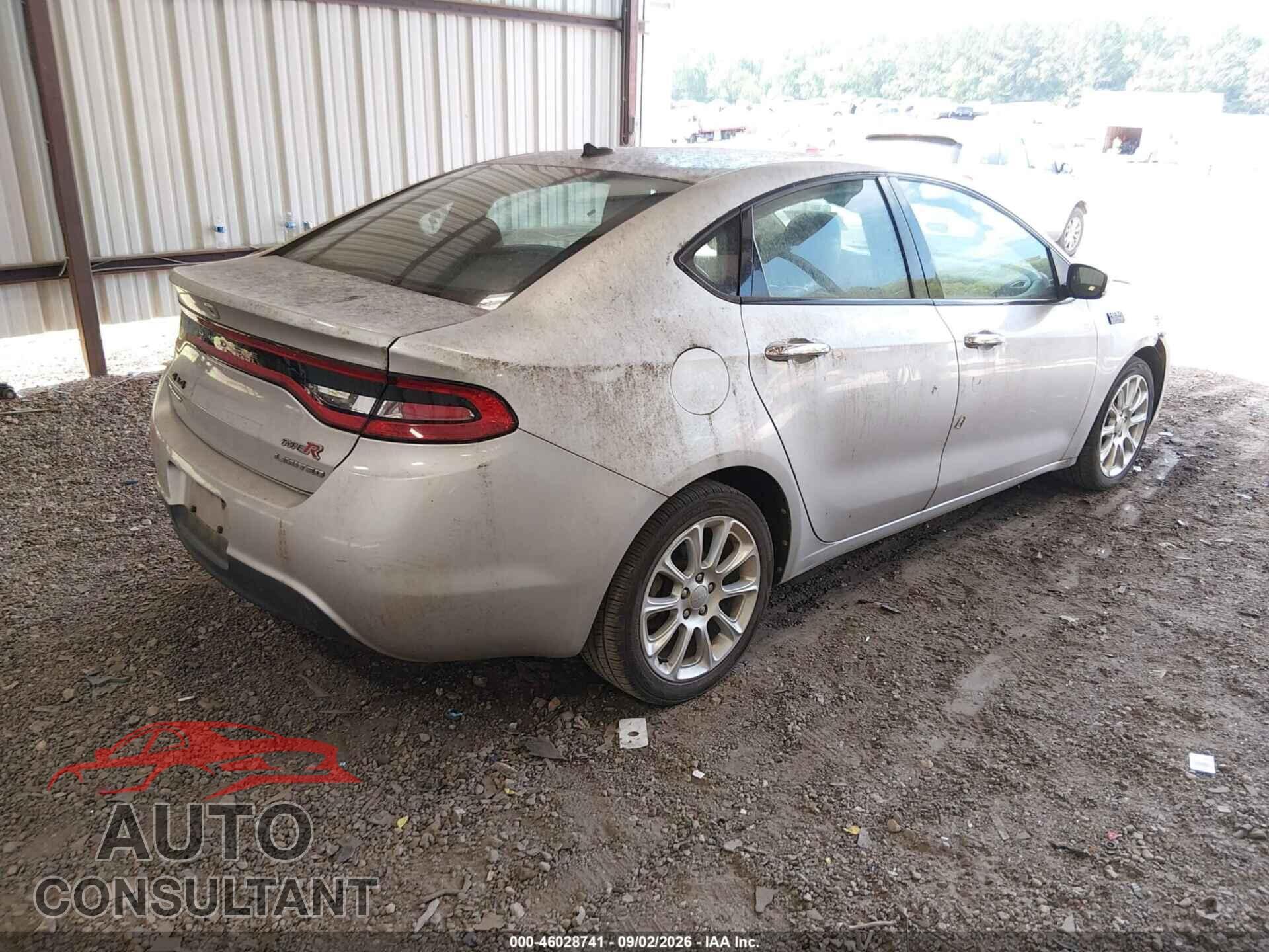 DODGE DART 2013 - 1C3CDFCAXDD259140