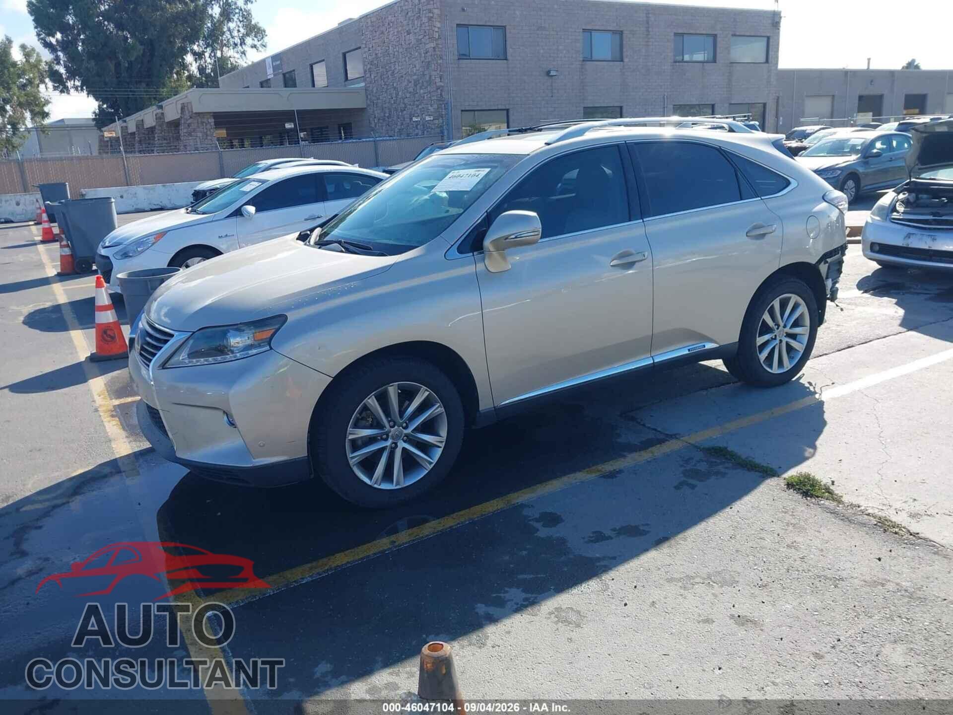 LEXUS RX 450H 2015 - 2T2BC1BA5FC009458