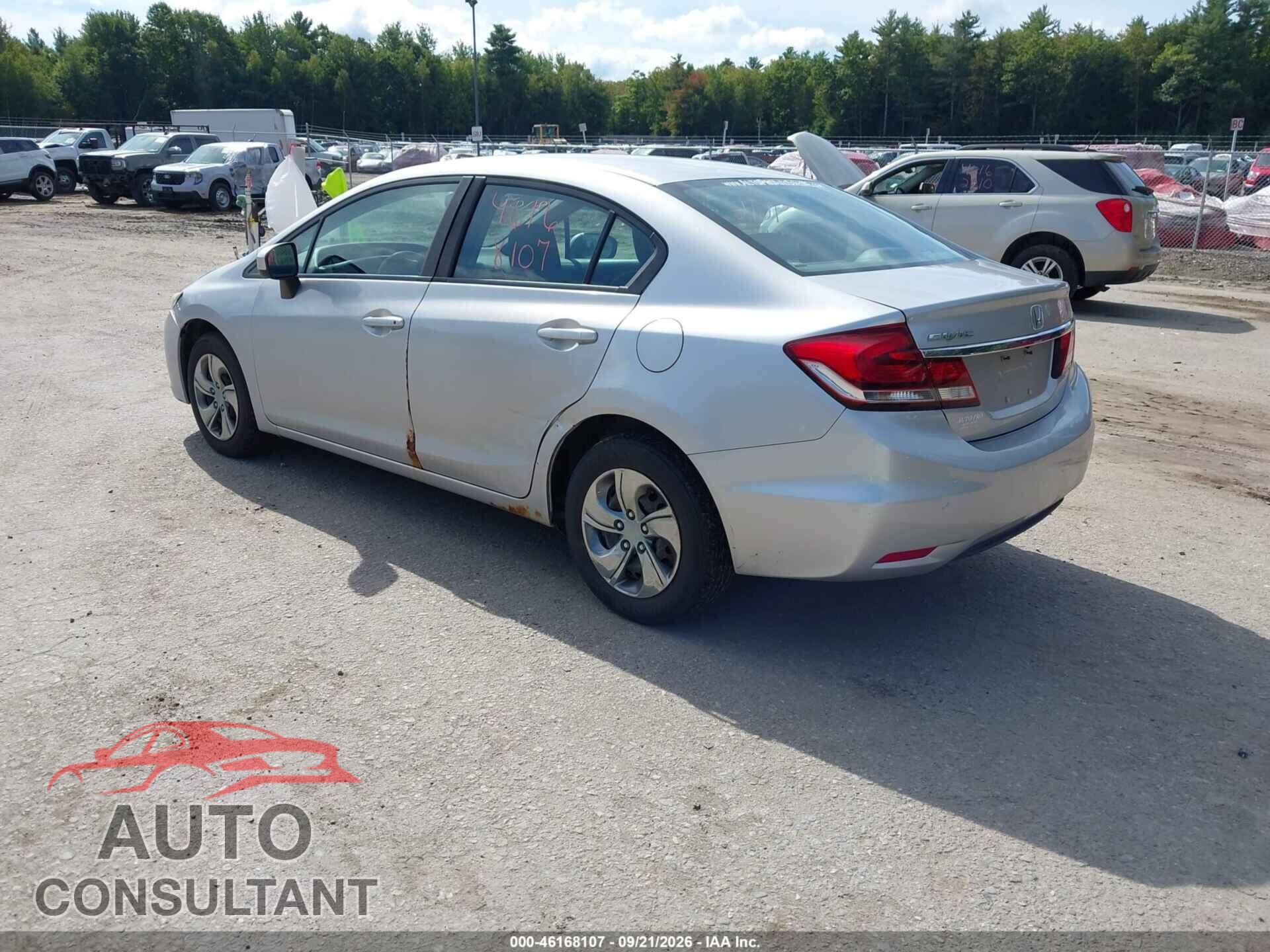 HONDA CIVIC 2015 - 19XFB2F50FE044132