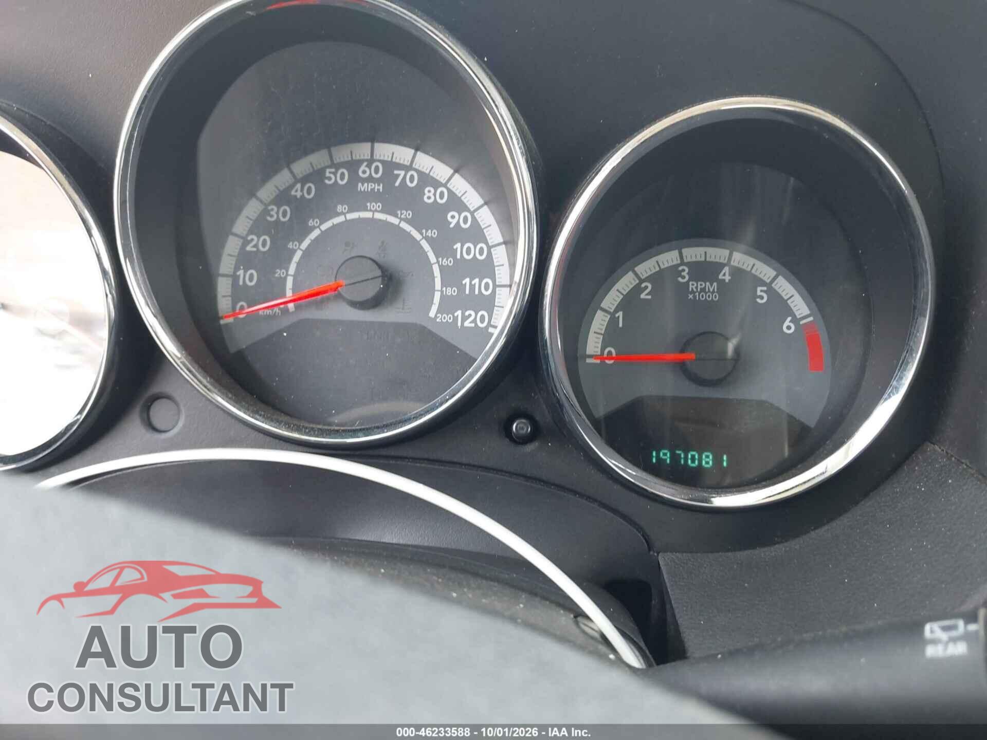 DODGE CALIBER 2012 - 1C3CDWDA6CD536007