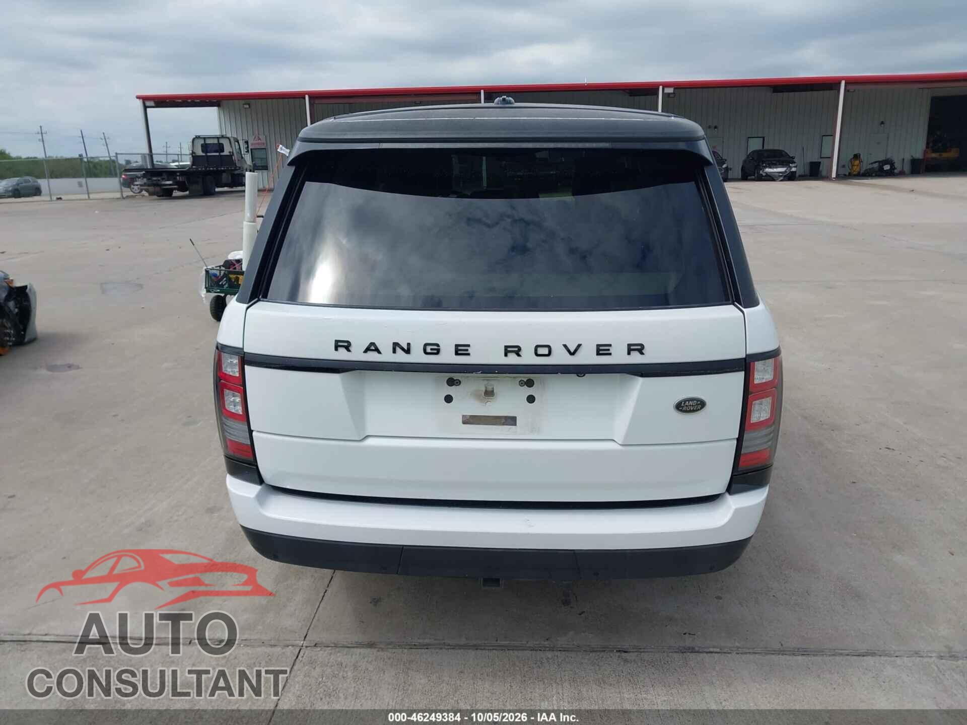 LAND ROVER RANGE ROVER 2015 - SALGS2VF8FA239552