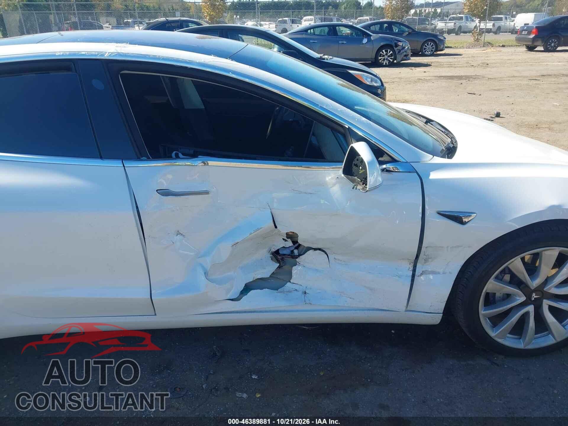 TESLA MODEL 3 2018 - 5YJ3E1EB2JF134123