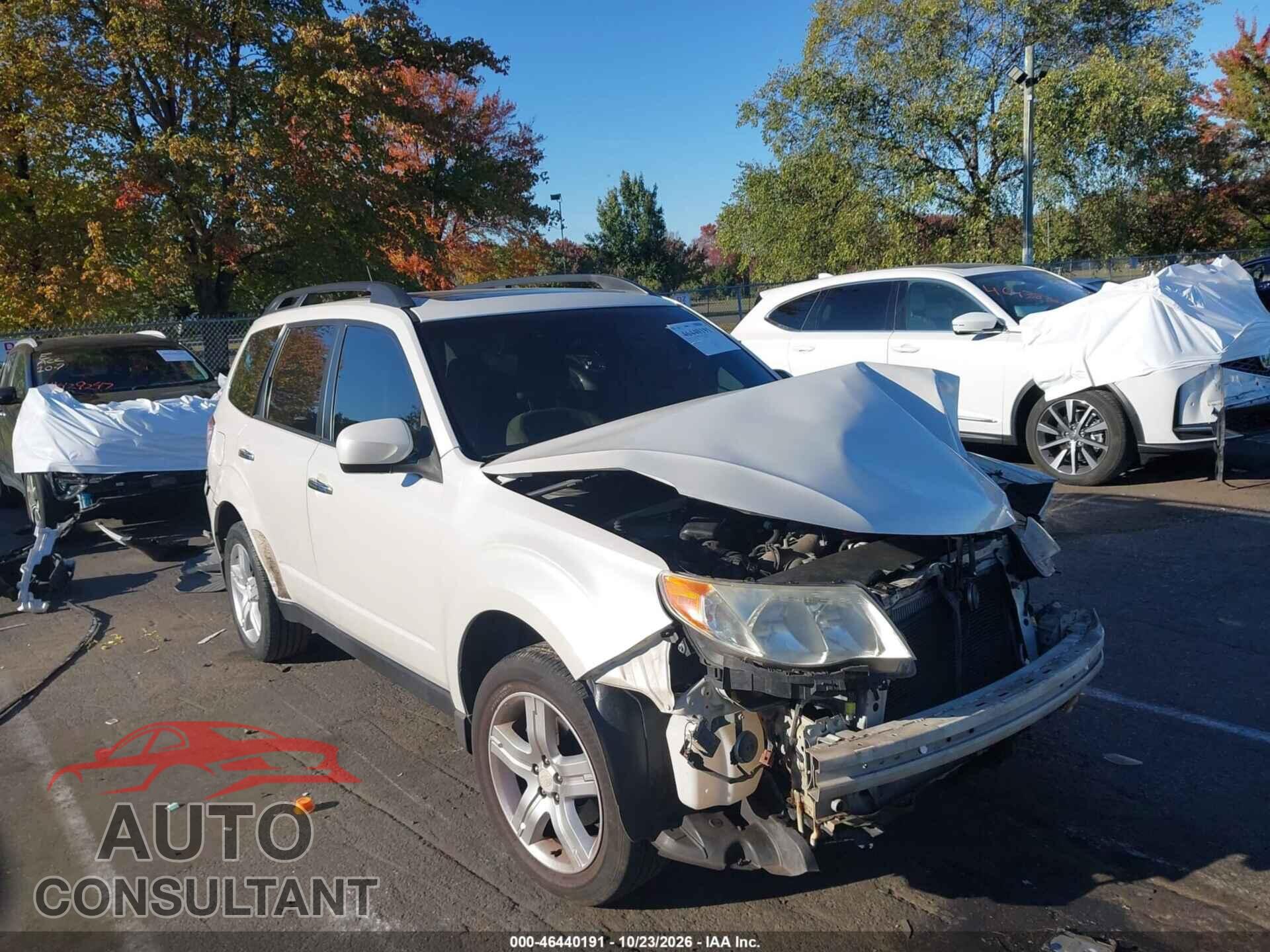 SUBARU FORESTER 2010 - JF2SH6CCXAH747359