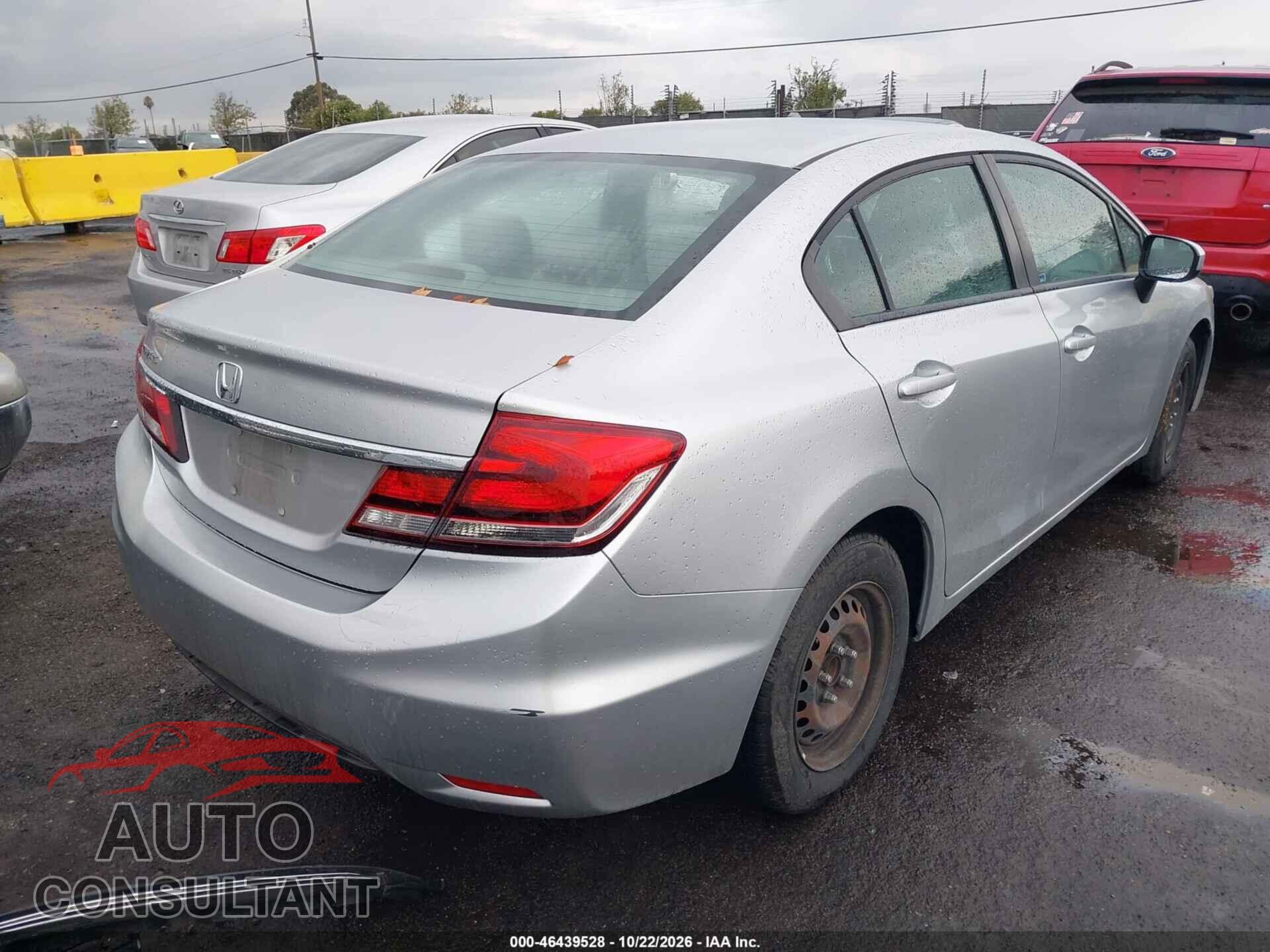 HONDA CIVIC 2015 - 19XFB2F51FE294172
