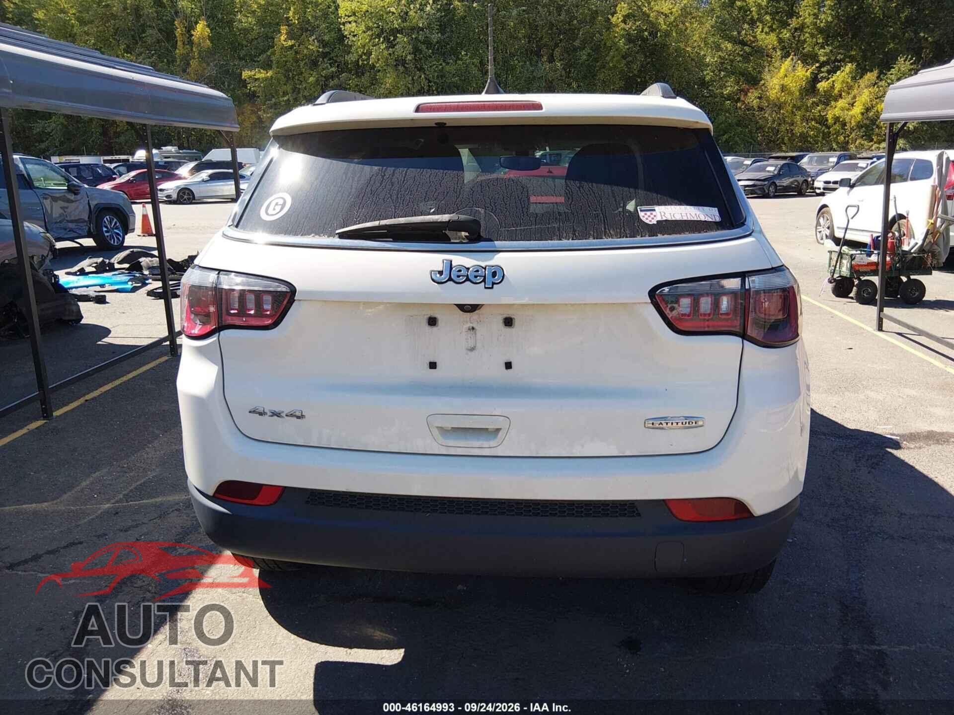 JEEP COMPASS 2020 - 3C4NJDBB6LT229167
