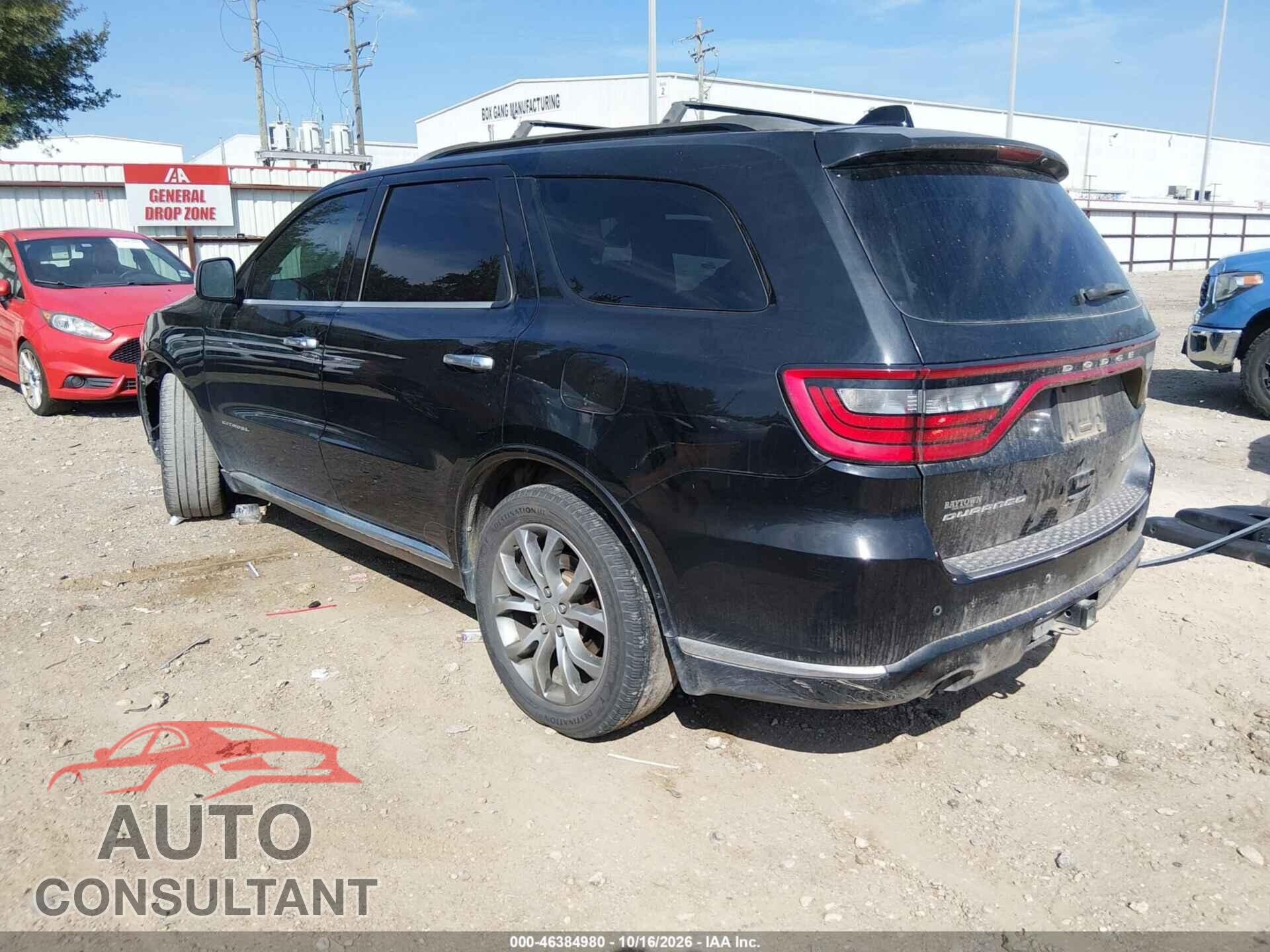 DODGE DURANGO 2017 - 1C4SDHET3HC854747