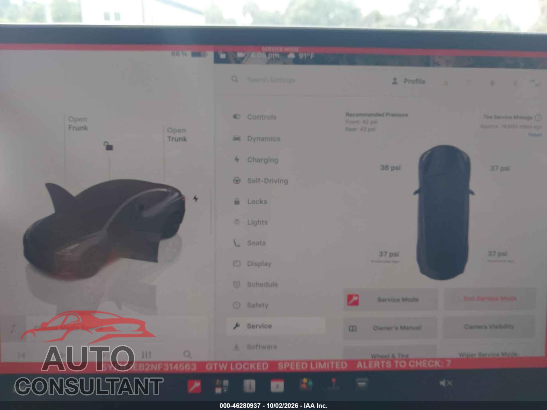 TESLA MODEL 3 2022 - 5YJ3E1EB2NF314563