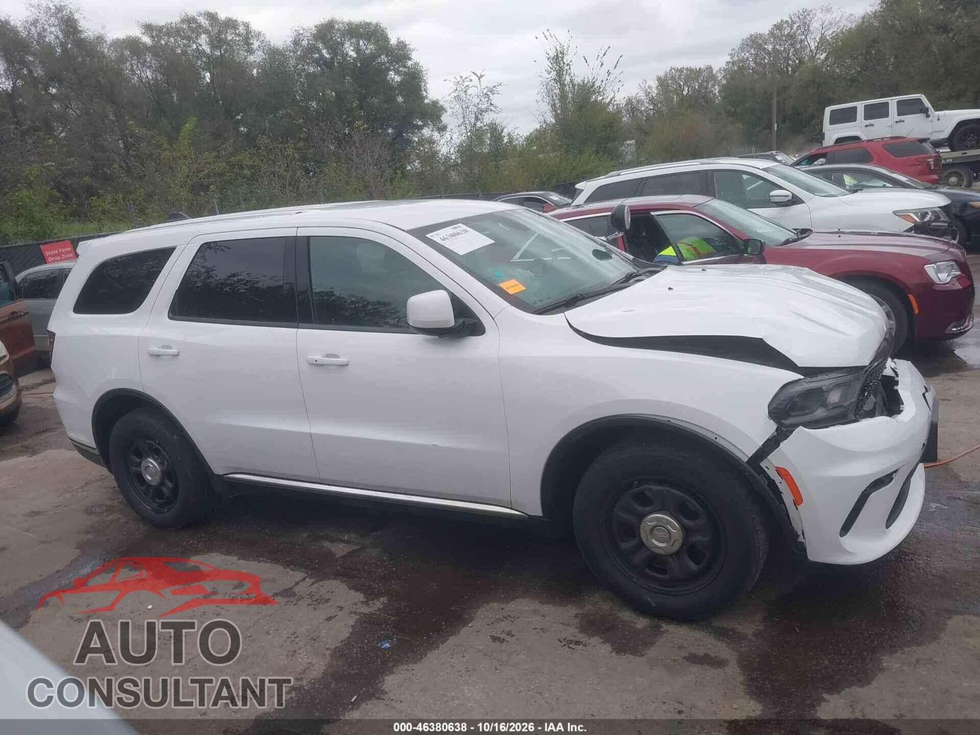DODGE DURANGO 2021 - 1C4RDJFG0MC662932