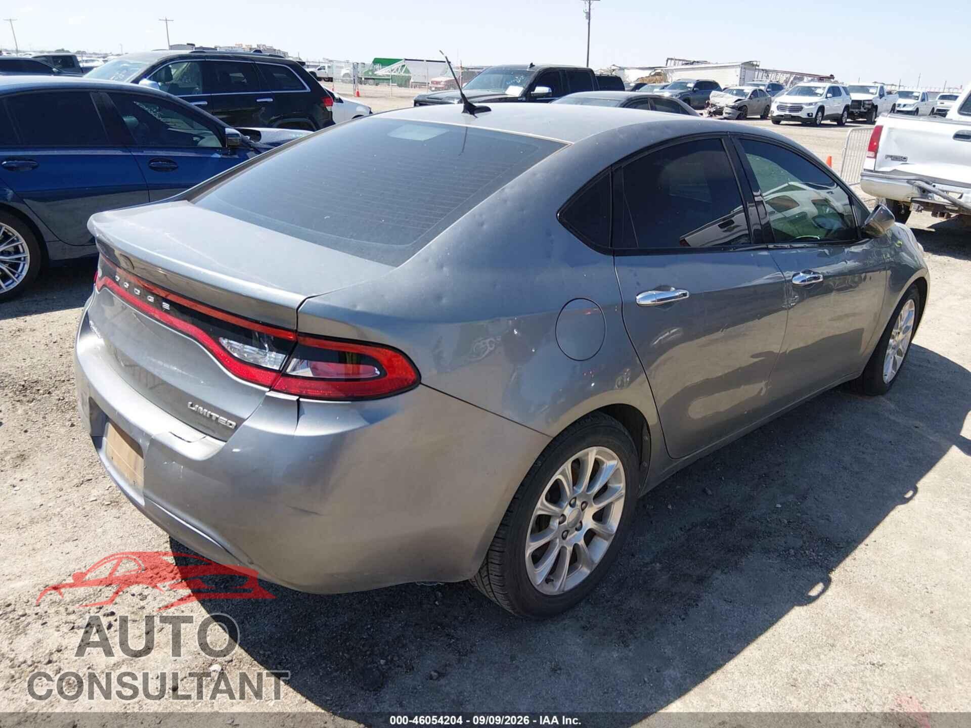 DODGE DART 2013 - 1C3CDFCA2DD711419