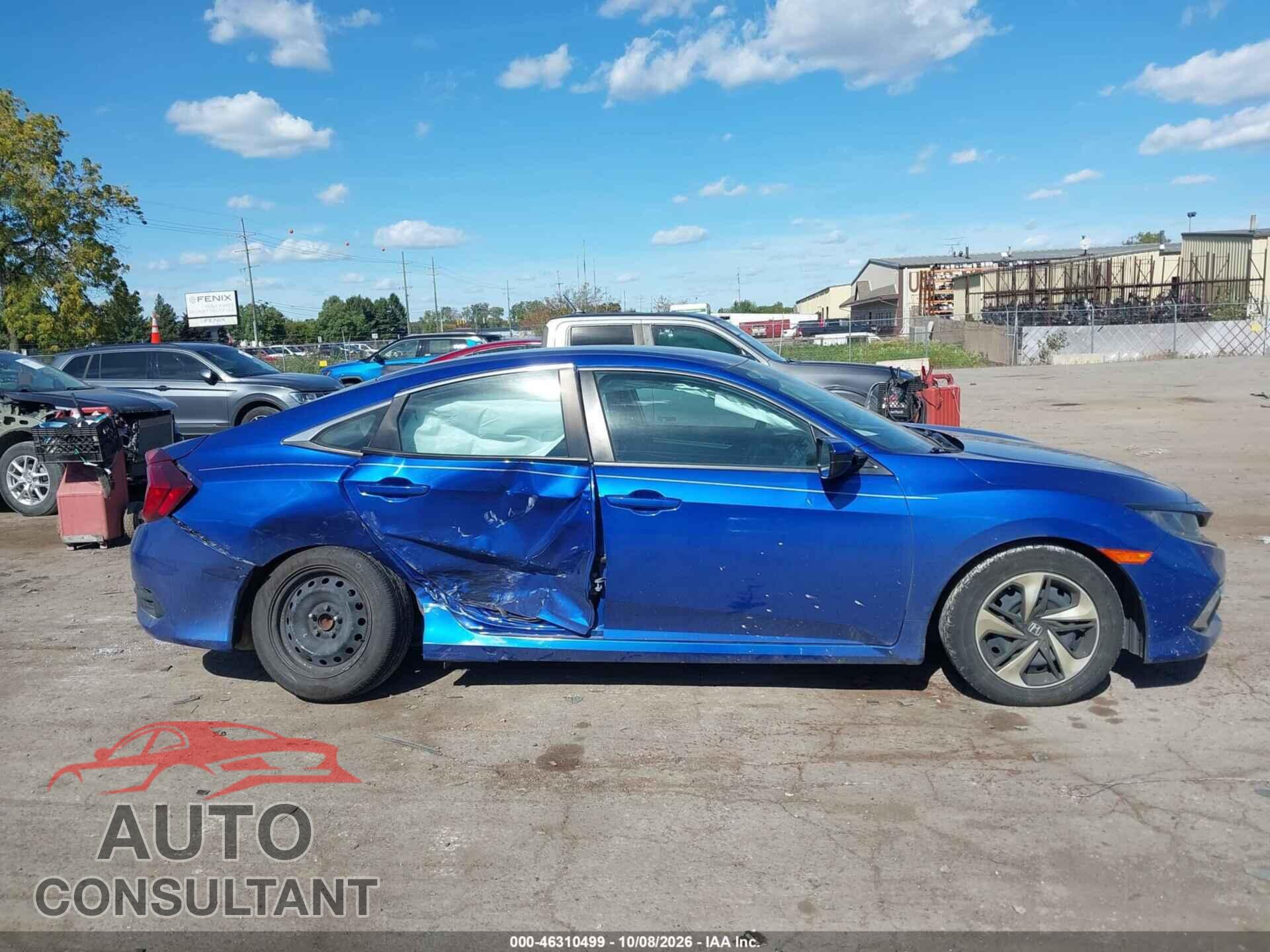 HONDA CIVIC 2020 - 2HGFC2F65LH602466