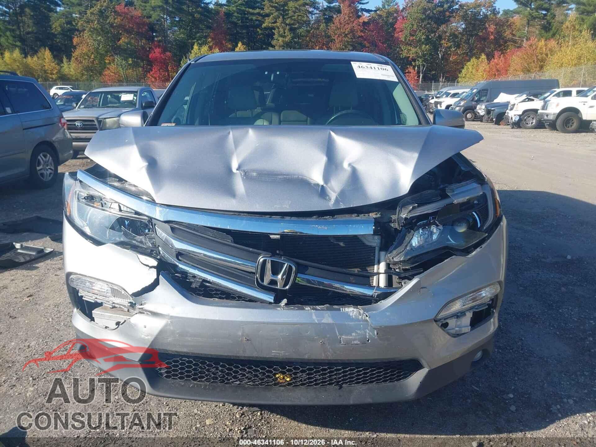 HONDA PILOT 2017 - 5FNYF6H5XHB030074