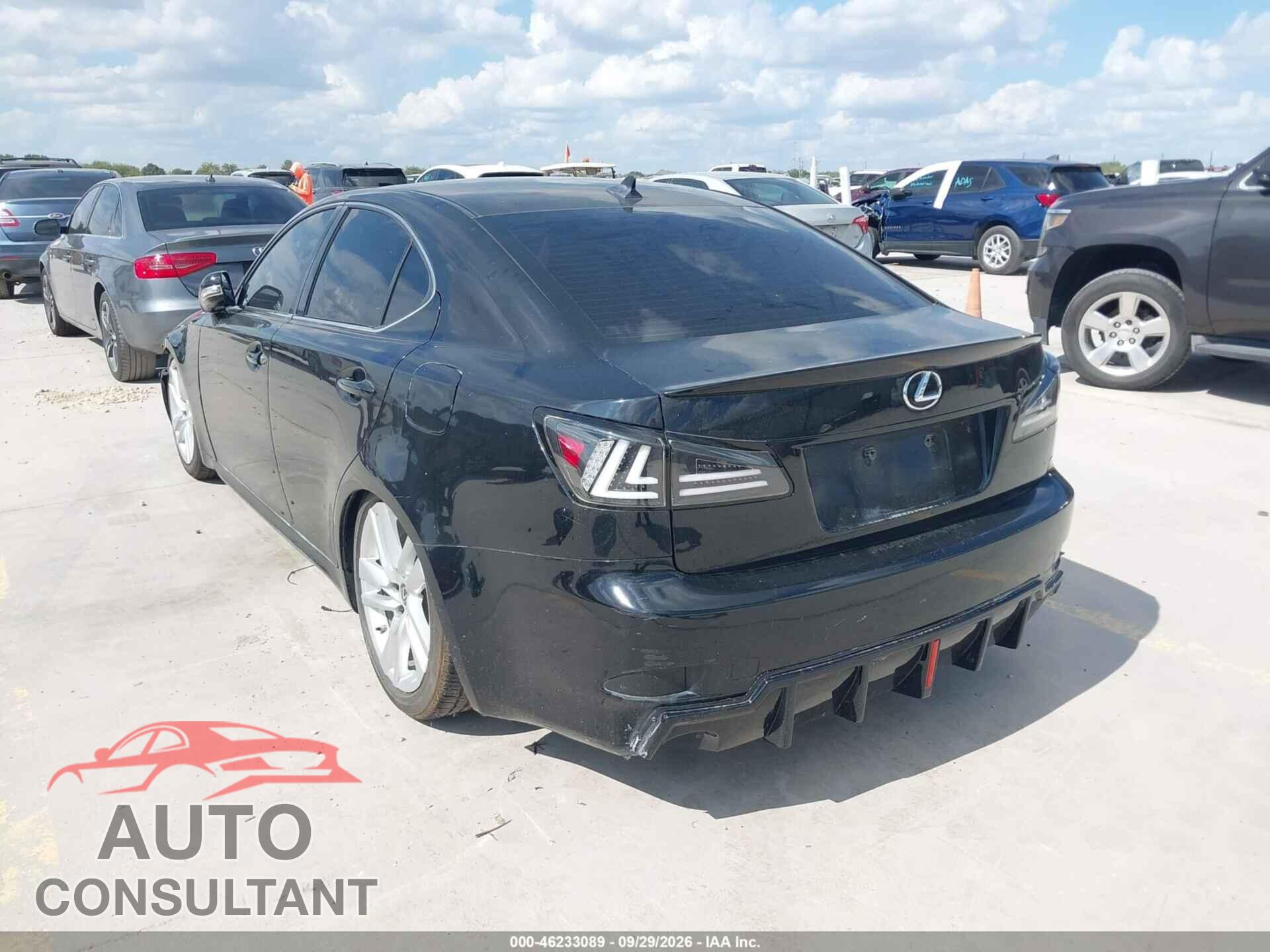 LEXUS IS 250 2010 - JTHBF5C24A5119562