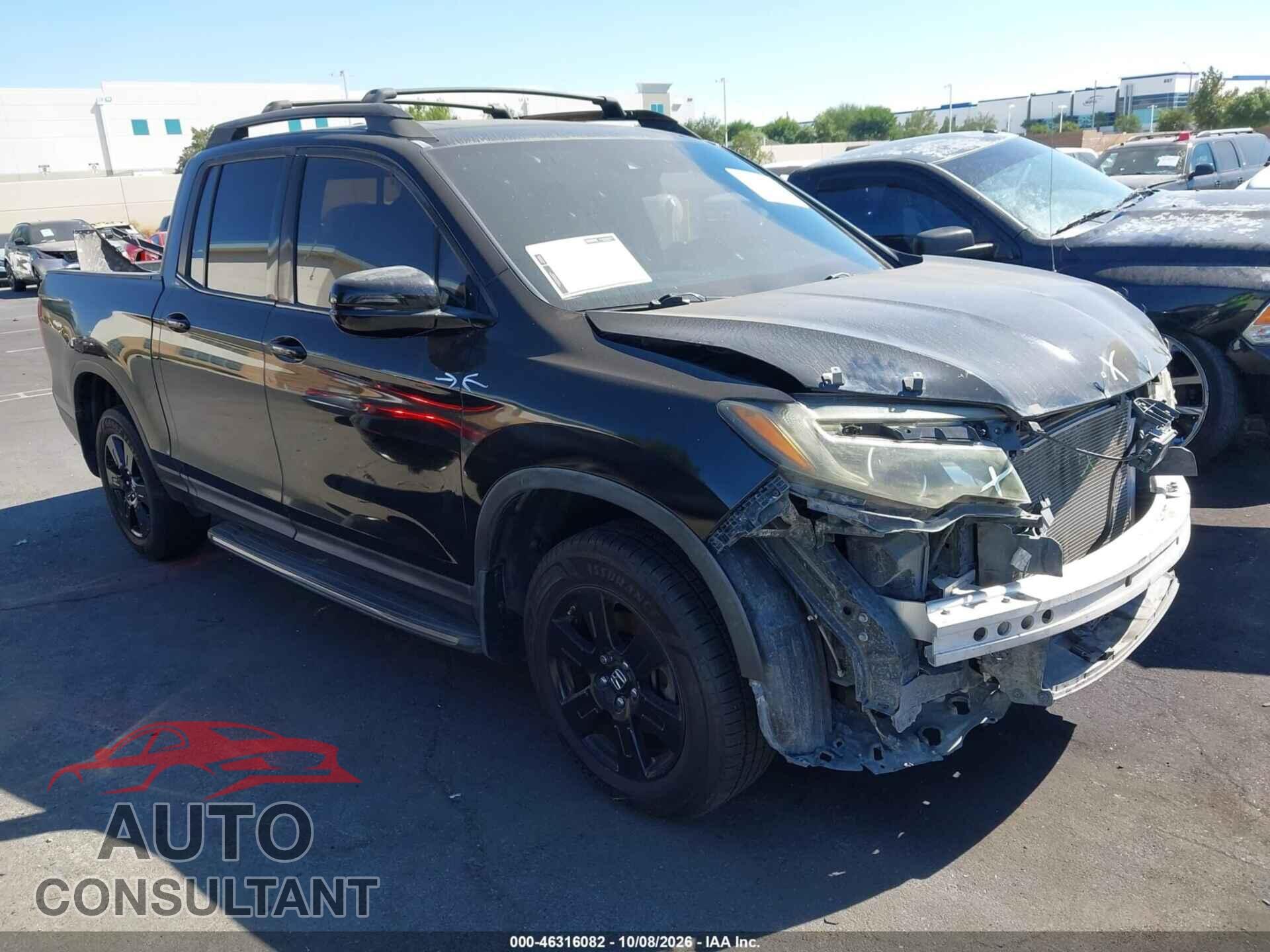 HONDA RIDGELINE 2017 - 5FPYK3F87HB008712