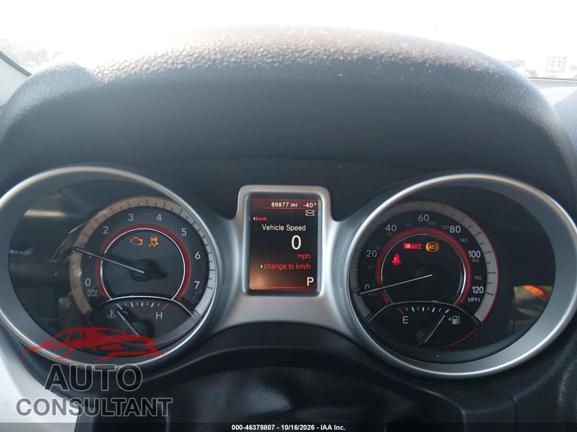 DODGE JOURNEY 2017 - 3C4PDCAB5HT516020
