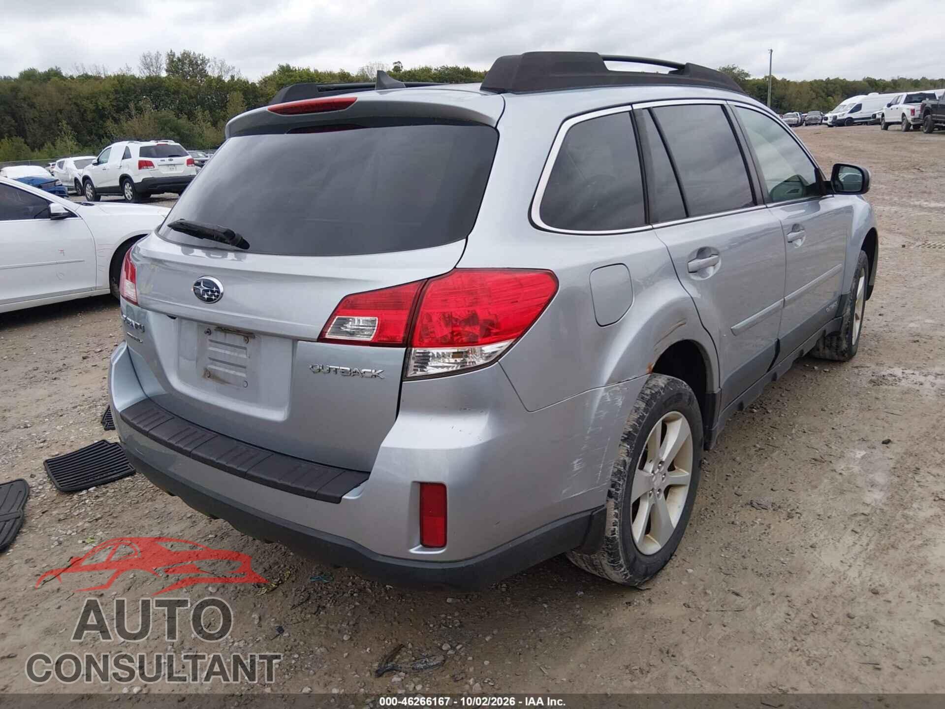 SUBARU OUTBACK 2014 - 4S4BRCDC0E3214086
