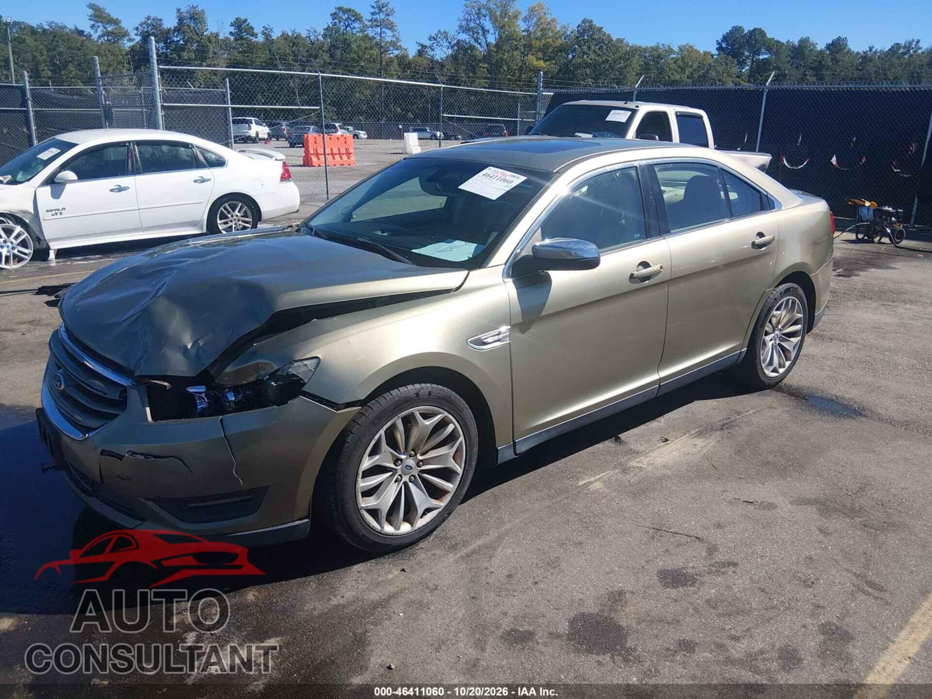 FORD TAURUS 2013 - 1FAHP2F8XDG232793