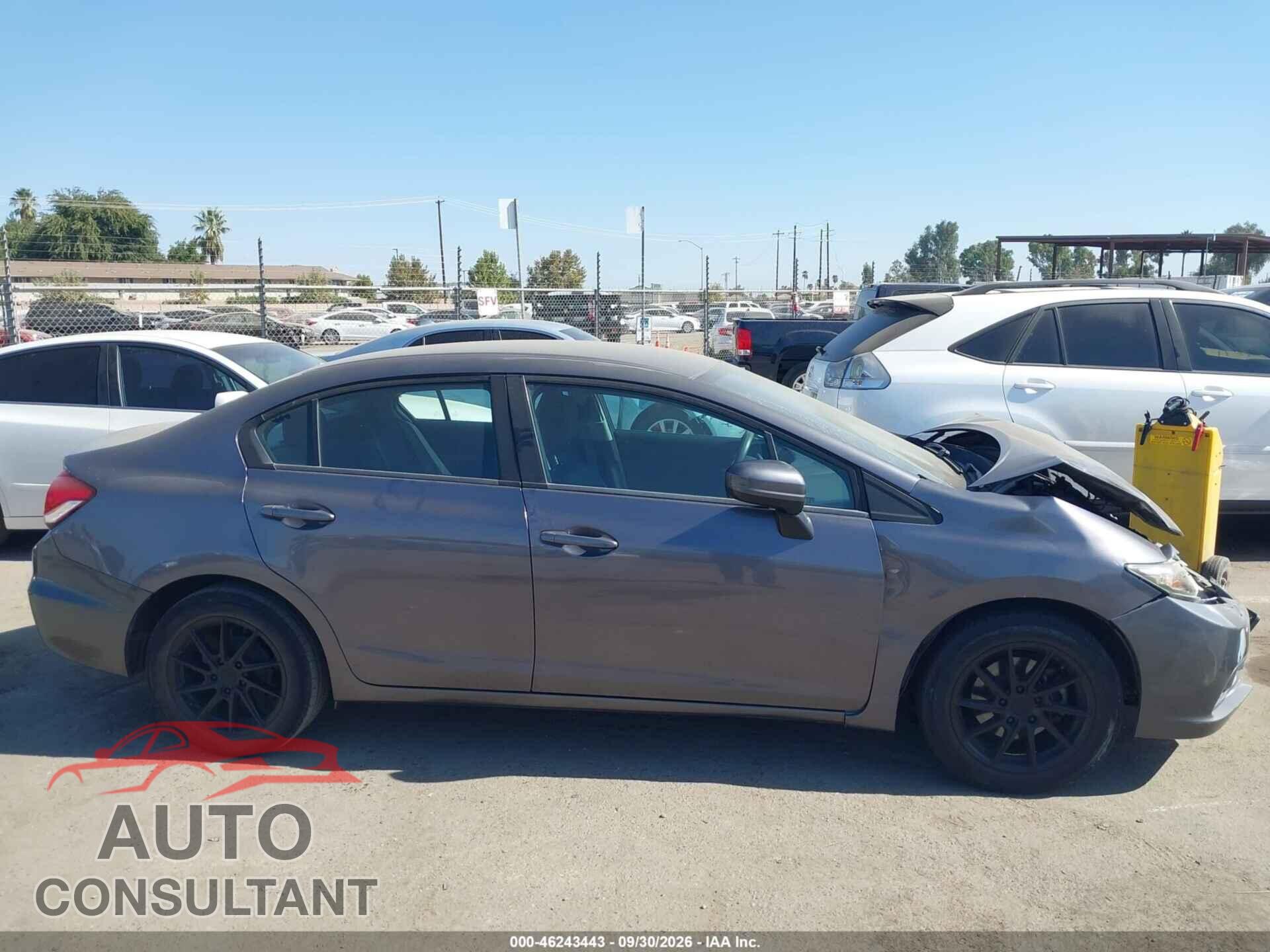 HONDA CIVIC 2014 - 19XFB2F59EE248457