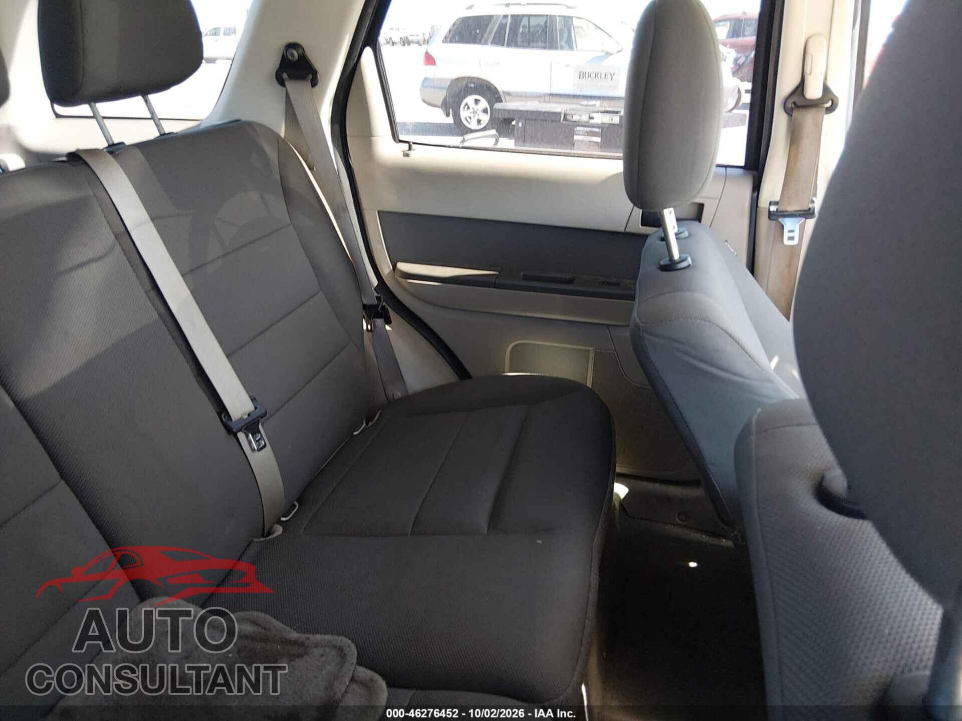 FORD ESCAPE 2010 - 1FMCU9DG6AKB01848