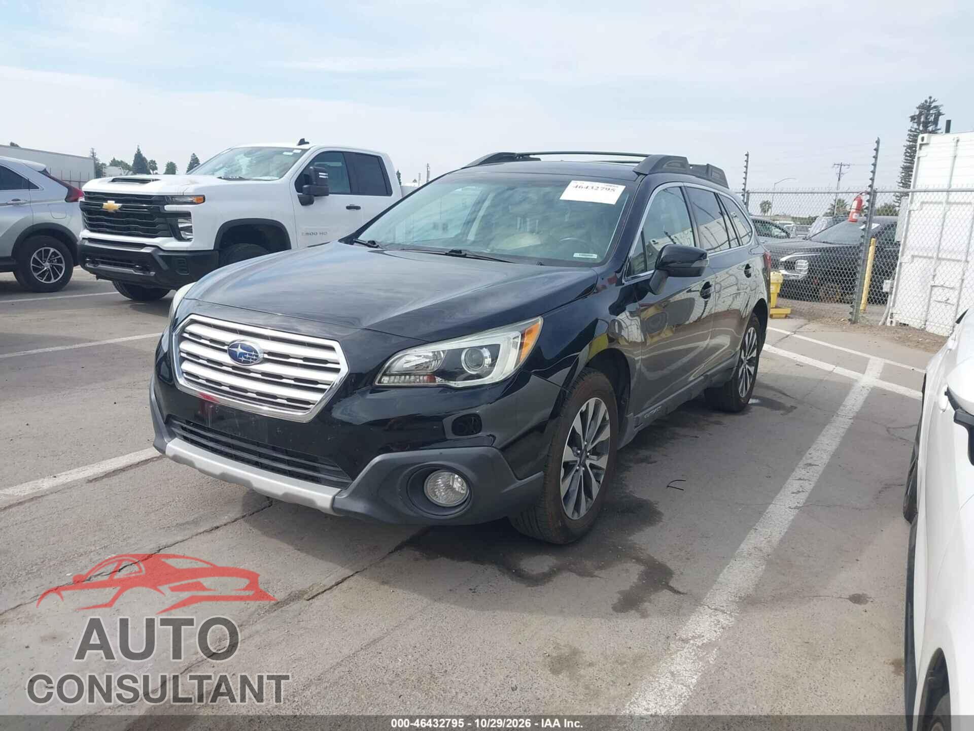 SUBARU OUTBACK 2015 - 4S4BSAJC2F3240400