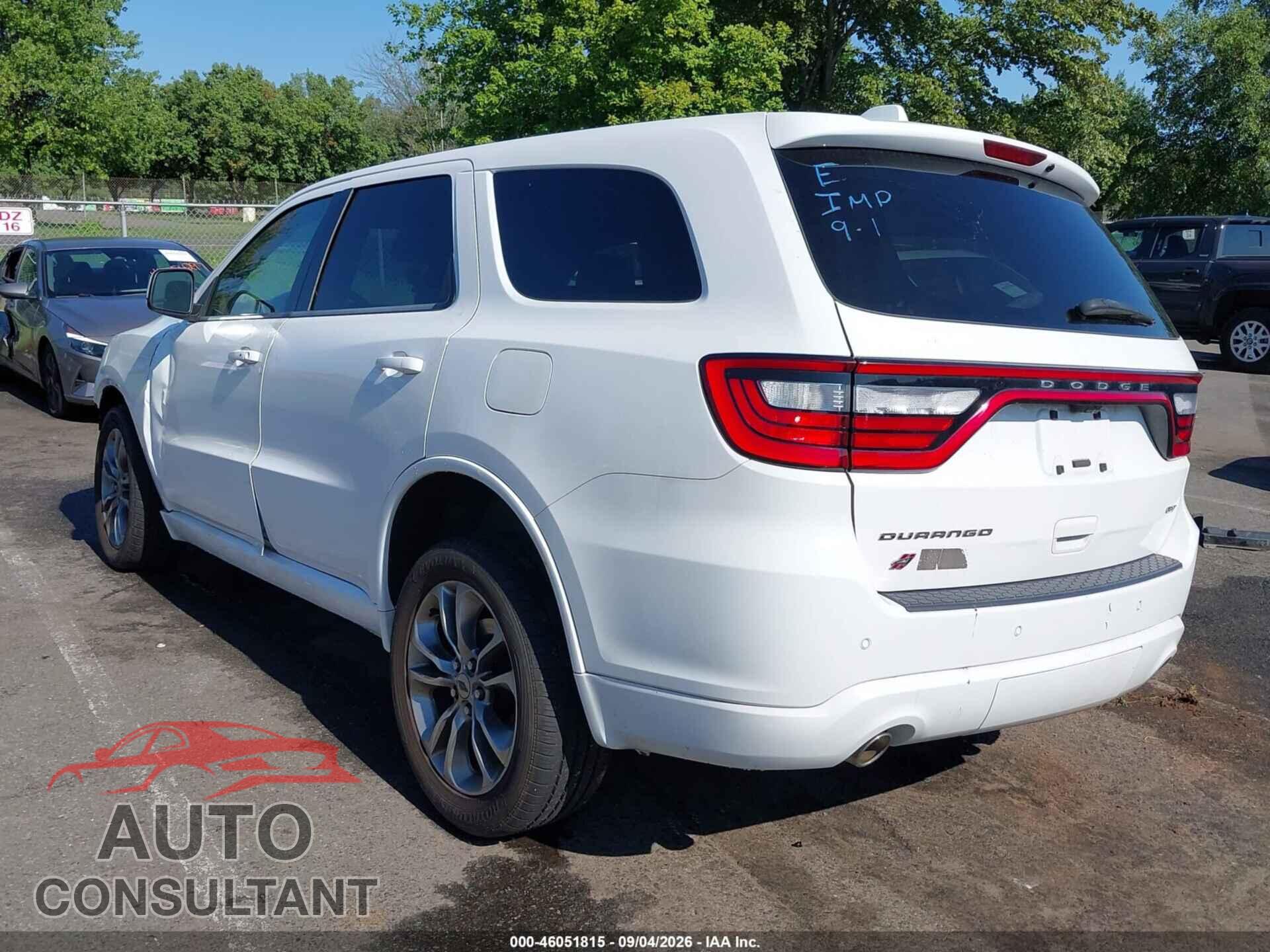 DODGE DURANGO 2019 - 1C4RDJDG8KC651869