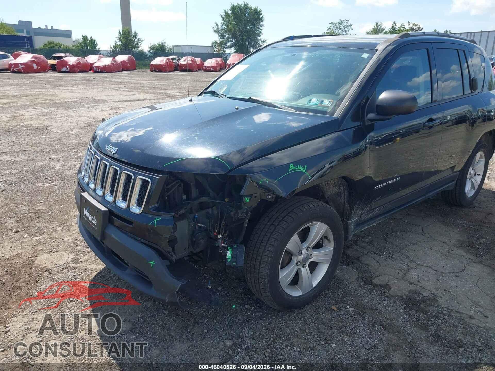 JEEP COMPASS 2017 - 1C4NJDBB4HD106450