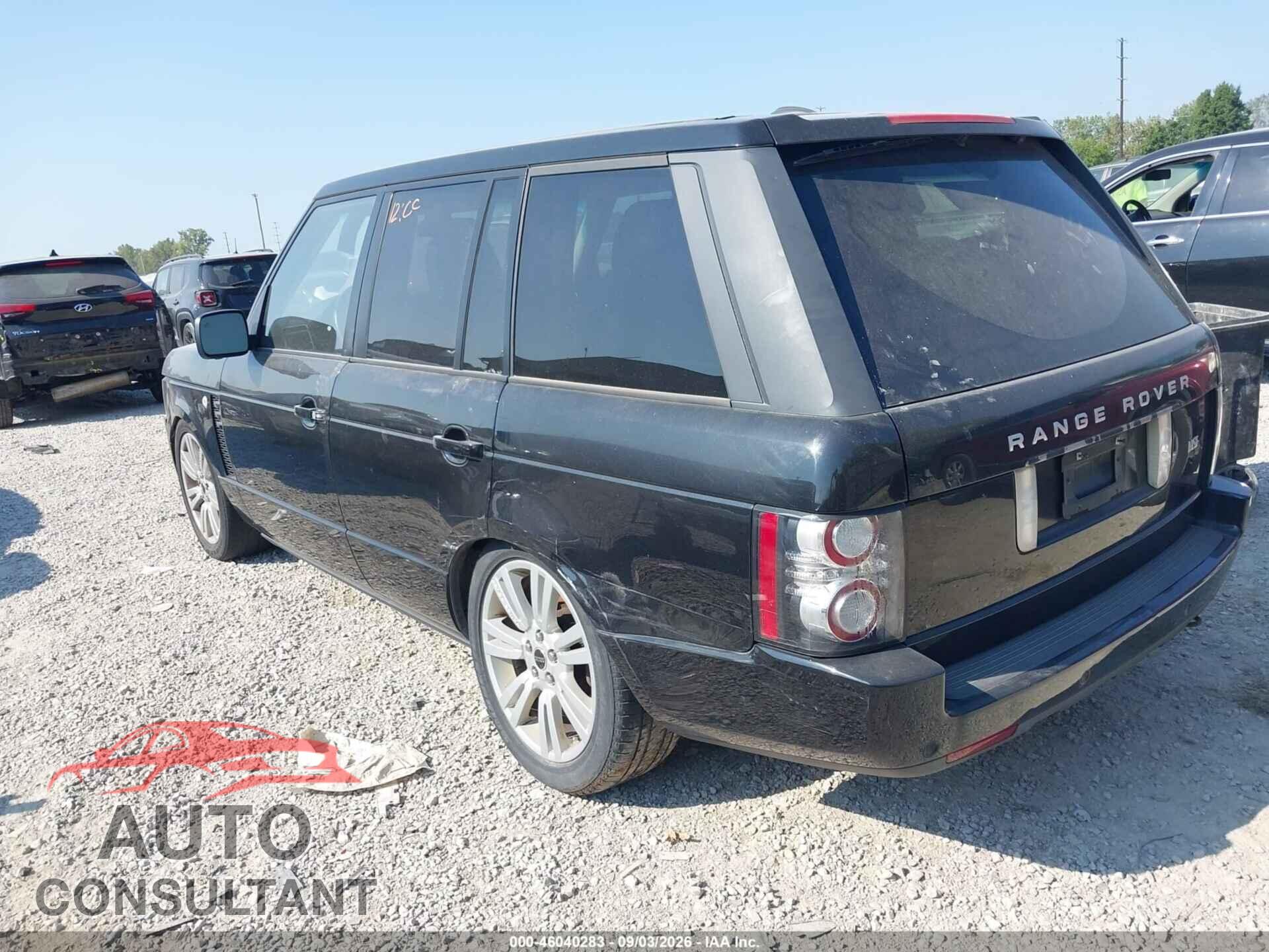 LAND ROVER RANGE ROVER 2012 - SALMF1D41CA377639