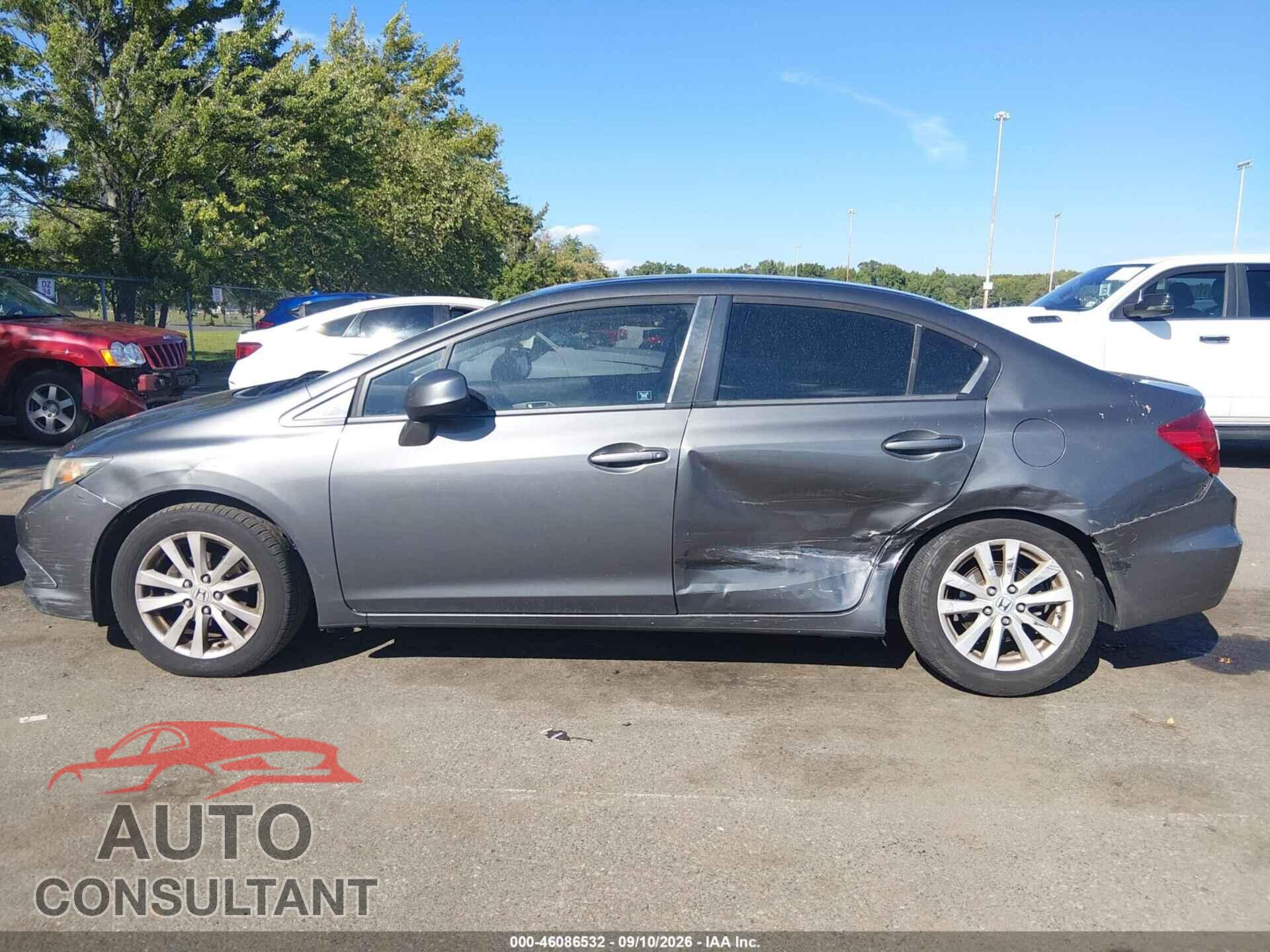 HONDA CIVIC 2012 - 2HGFB2F93C8501682
