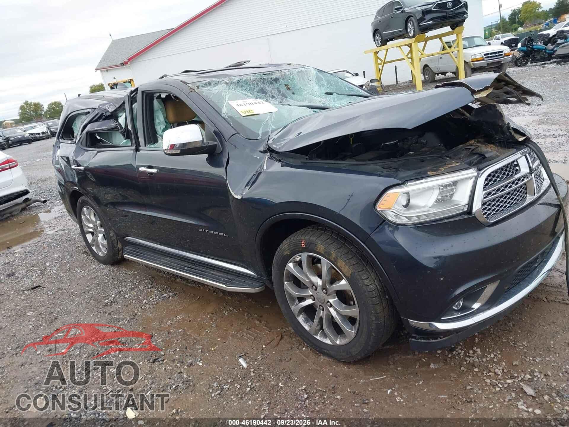 DODGE DURANGO 2016 - 1C4RDJEG7GC422735