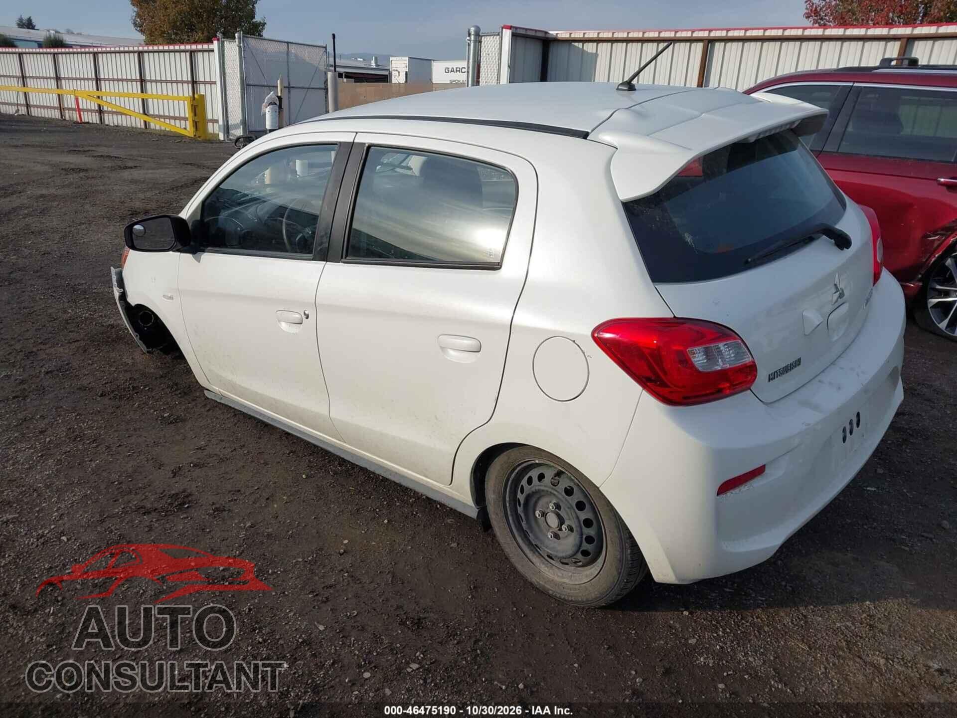 MITSUBISHI MIRAGE 2019 - ML32A3HJ2KH013862