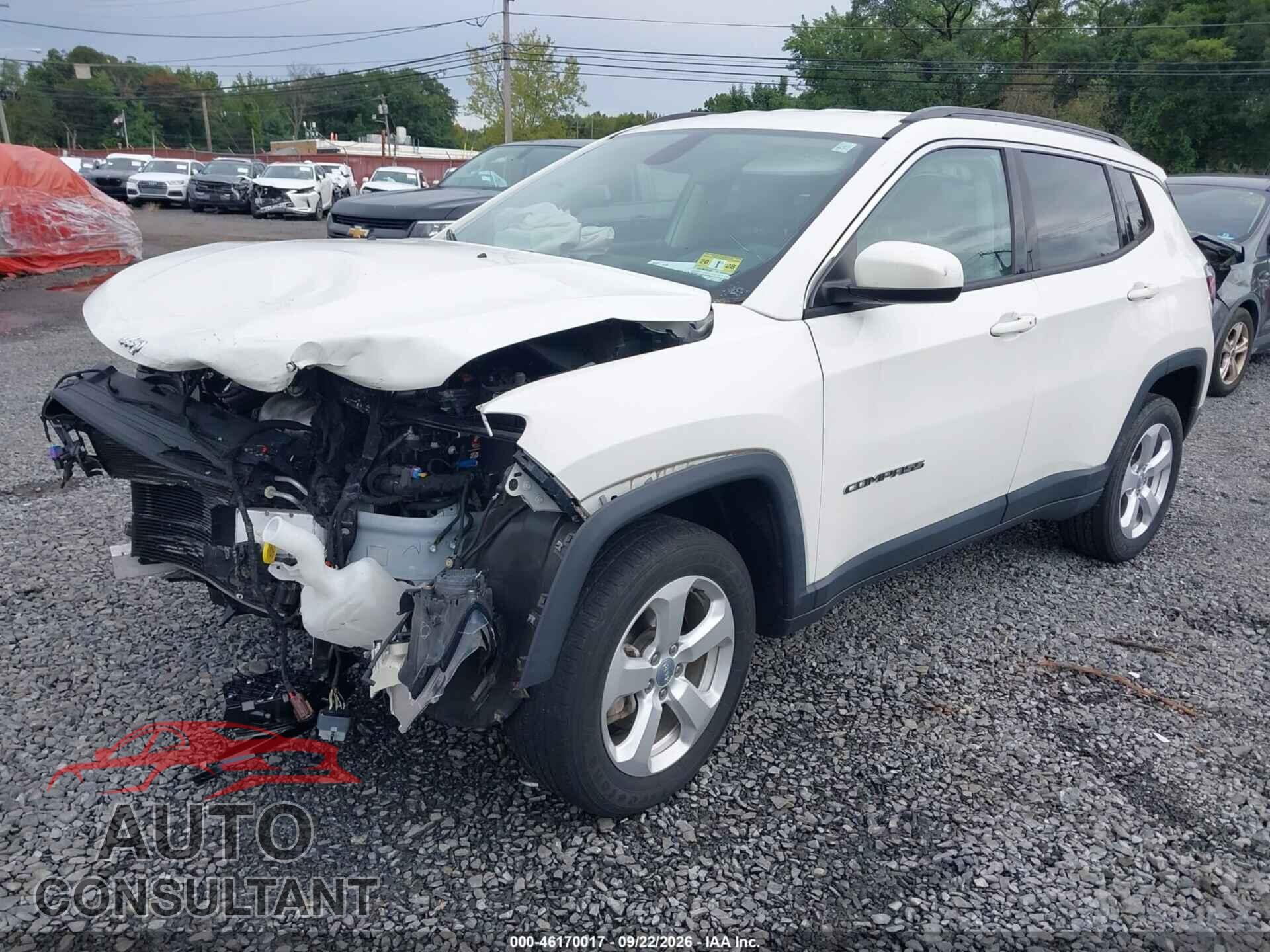 JEEP COMPASS 2019 - 3C4NJDBB2KT670647