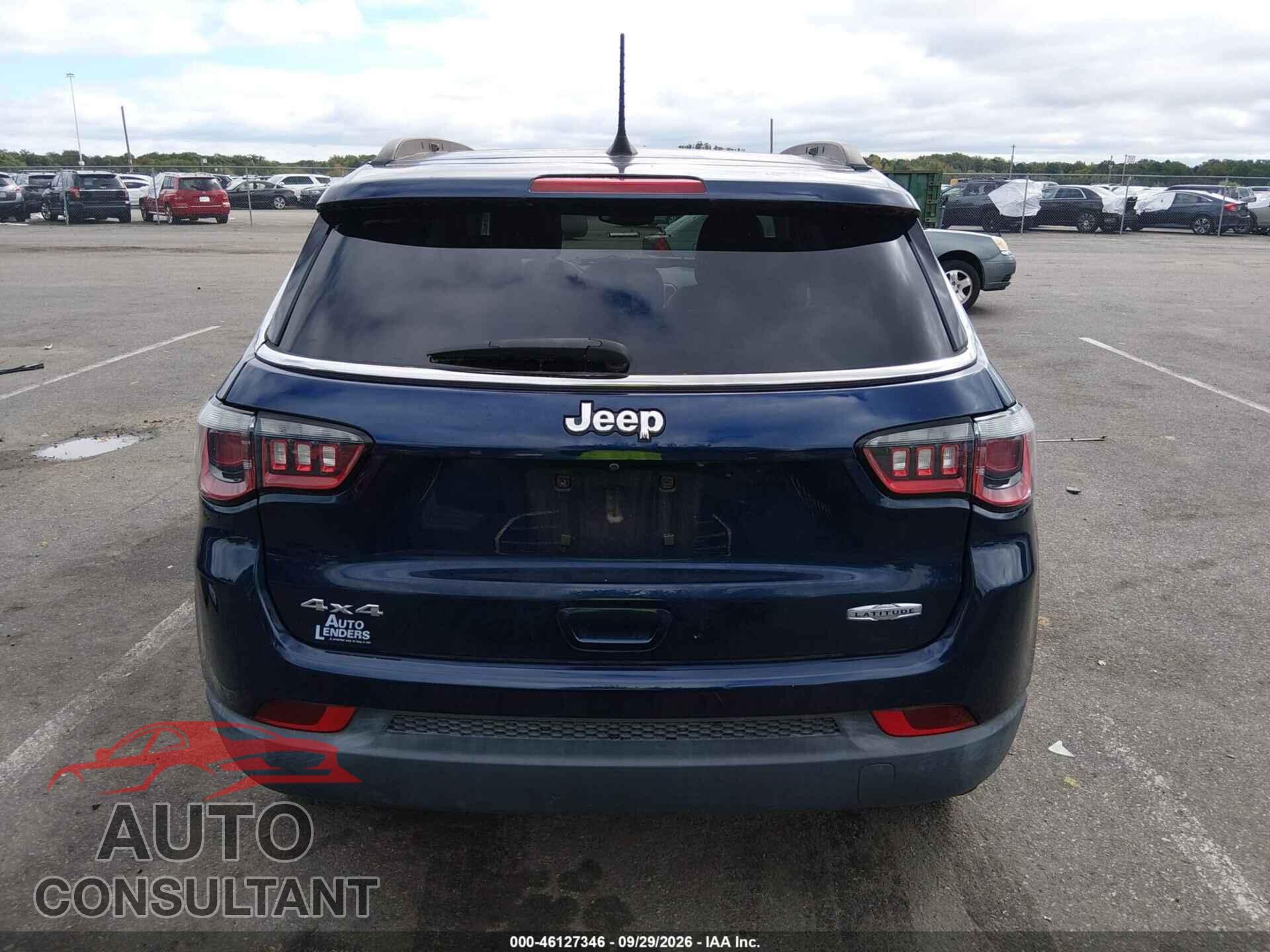 JEEP NEW COMPASS 2017 - 3C4NJDBB5HT629082