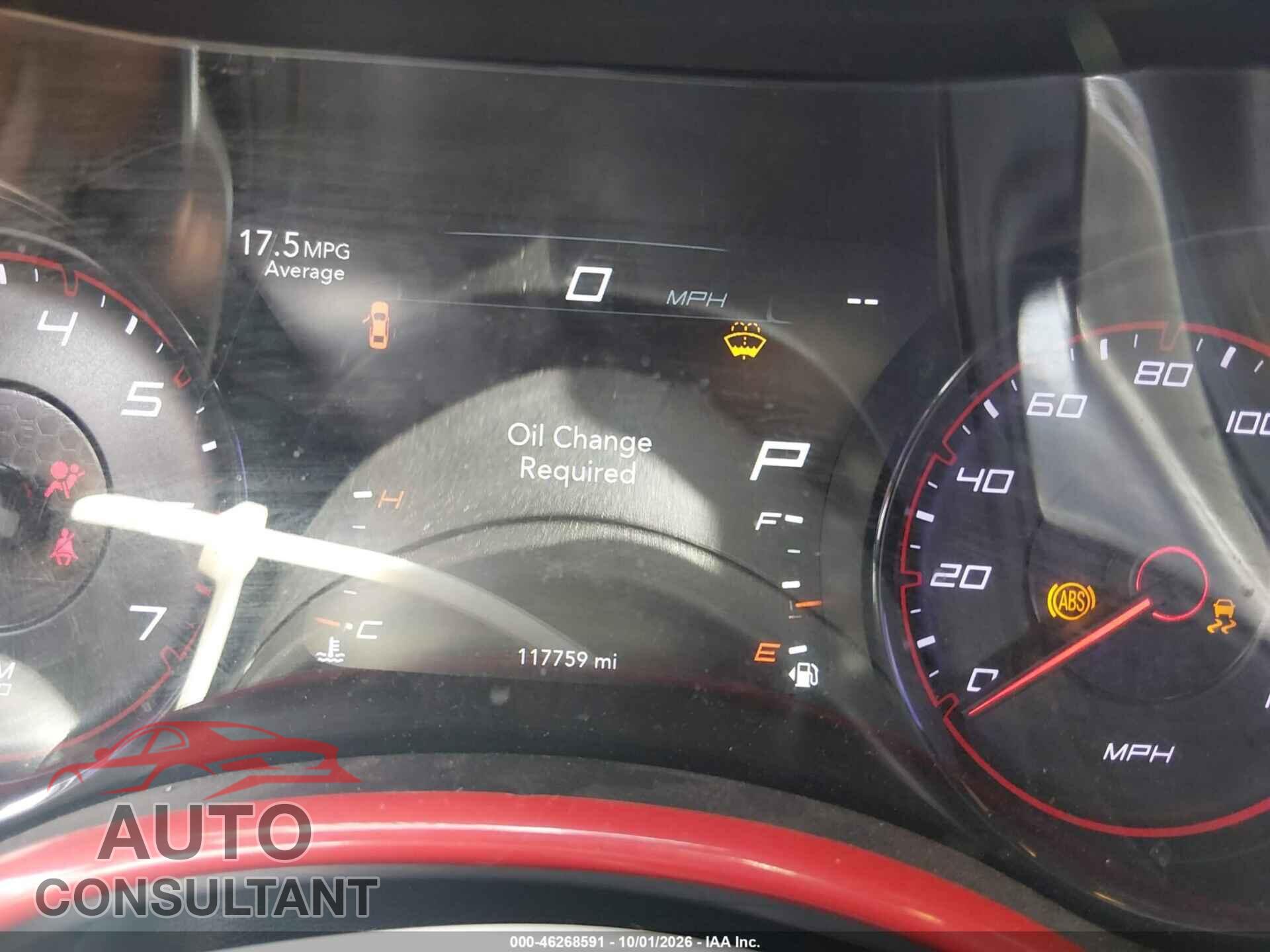 DODGE CHARGER 2017 - 2C3CDXCT2HH599172